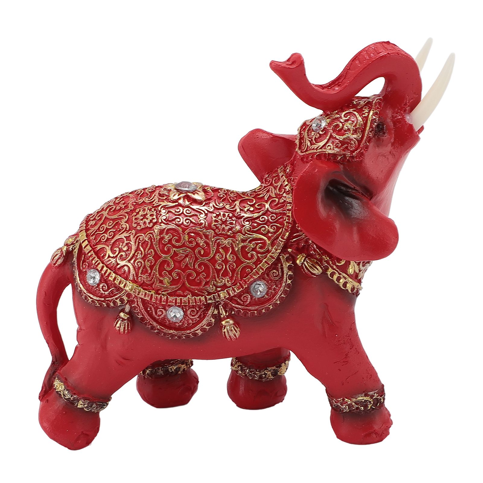 Elephant Statue Wealth Lucky Feng Shui Elephant Figurine Home Decor House view 6