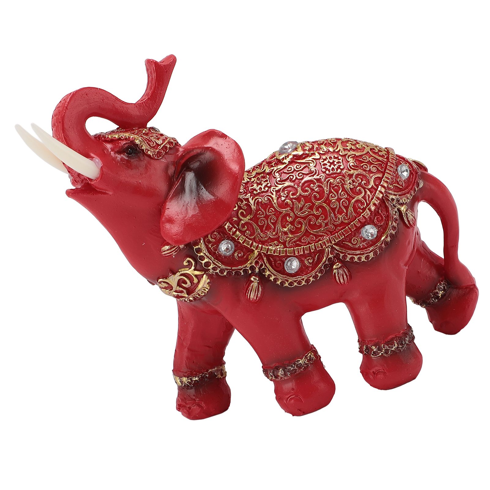 Elephant Statue Wealth Lucky Feng Shui Elephant Figurine Home Decor House view 7