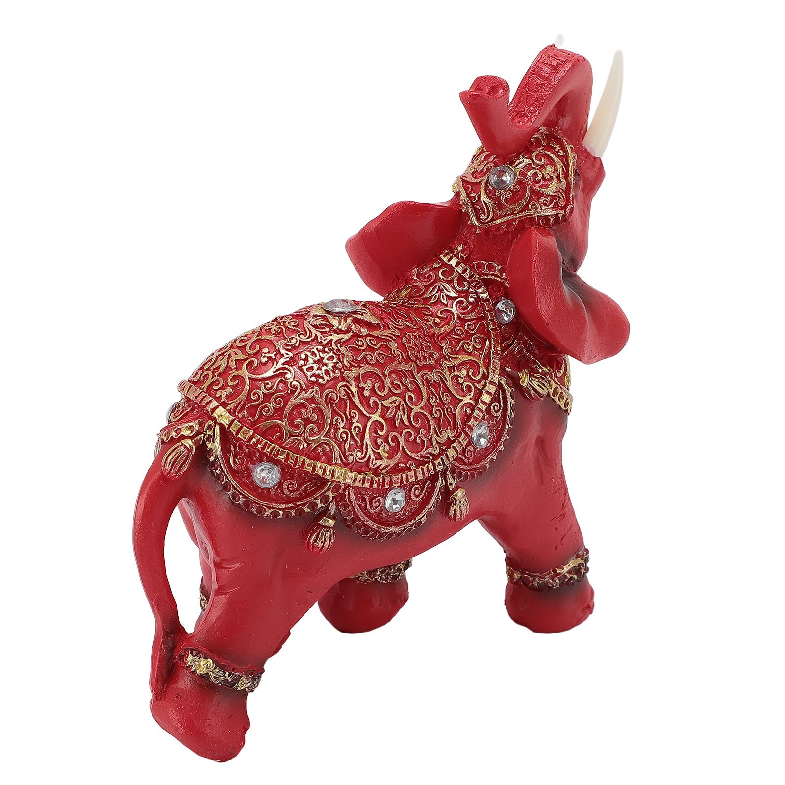 Elephant Statue Wealth Lucky Feng Shui Elephant Figurine Home Decor House view 10