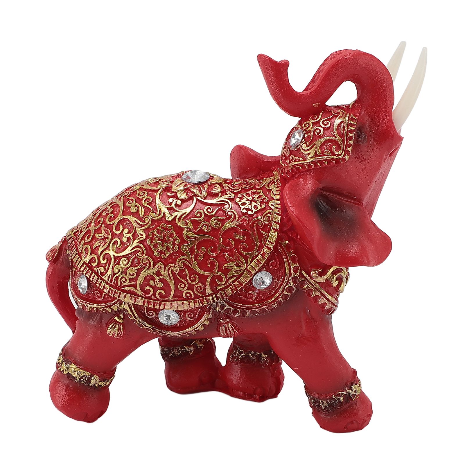 Elephant Statue Wealth Lucky Feng Shui Elephant Figurine Home Decor House view 12