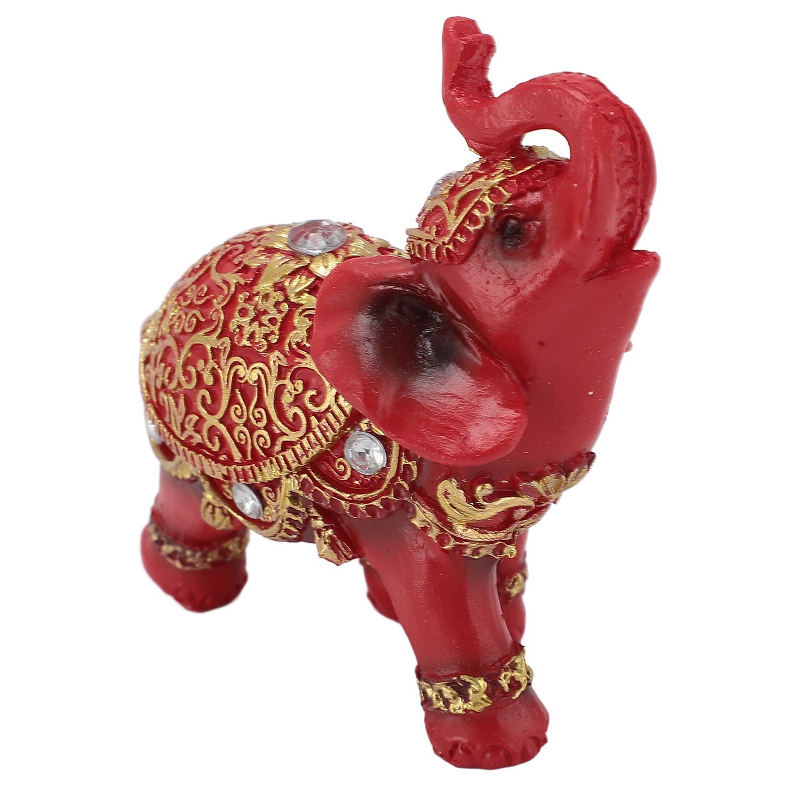 Elephant Statue Wealth Lucky Feng Shui Elephant Figurine Home Decor House view 6
