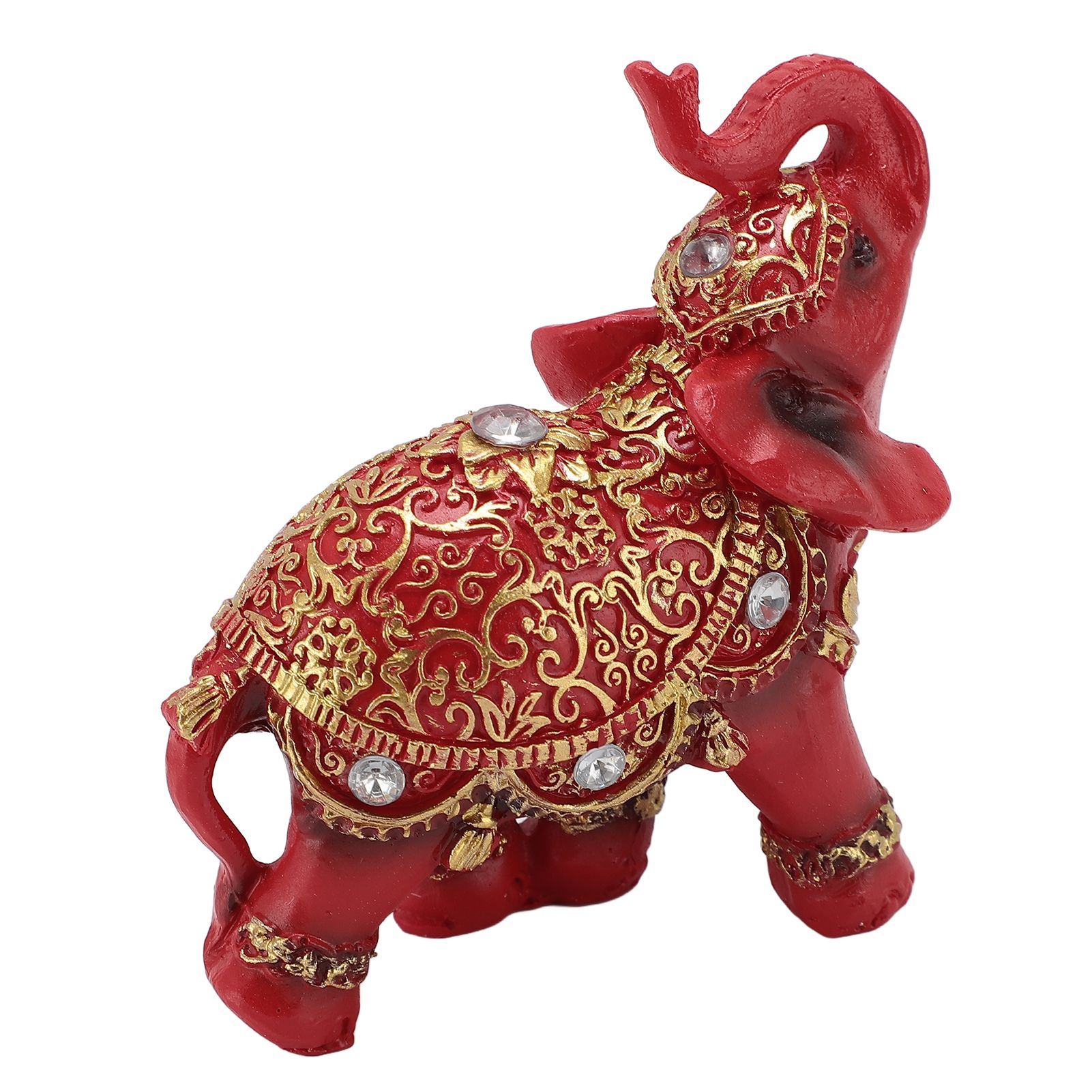 Elephant Statue Wealth Lucky Feng Shui Elephant Figurine Home Decor House view 9