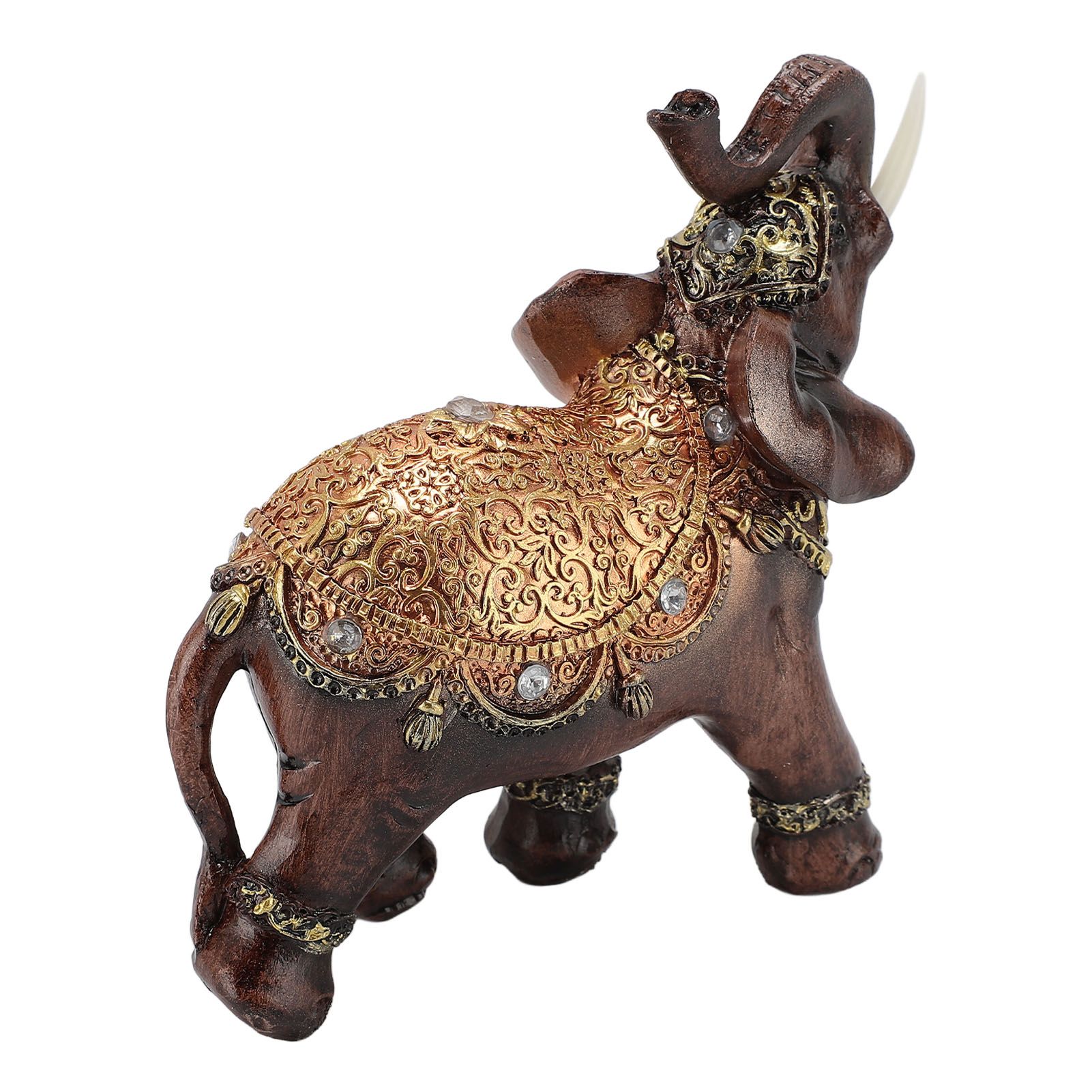 Wealth Lucky Elephant Statue Resin Feng Shui Elephant Figurine Home Decoration view 4