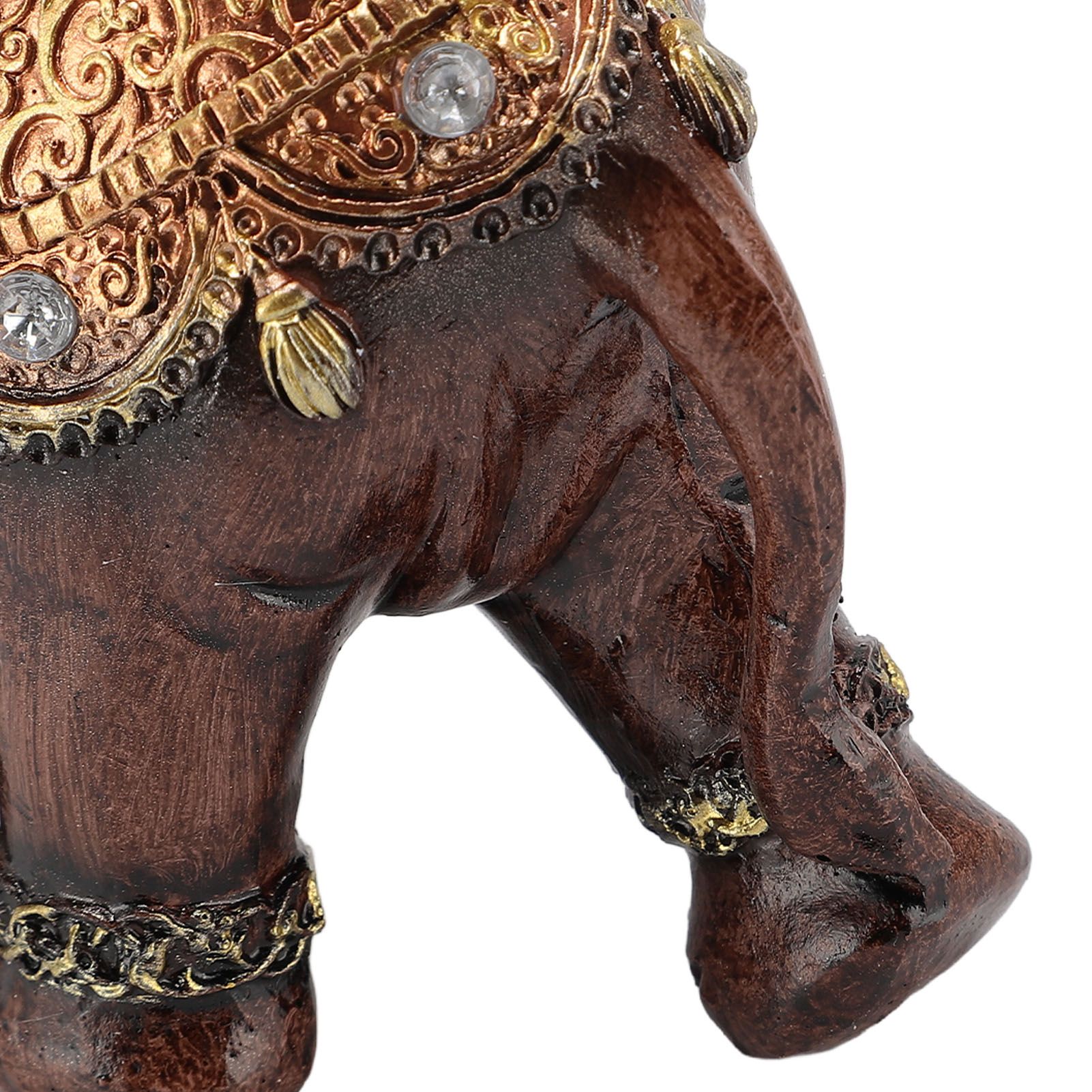 Wealth Lucky Elephant Statue Resin Feng Shui Elephant Figurine Home Decoration view 7