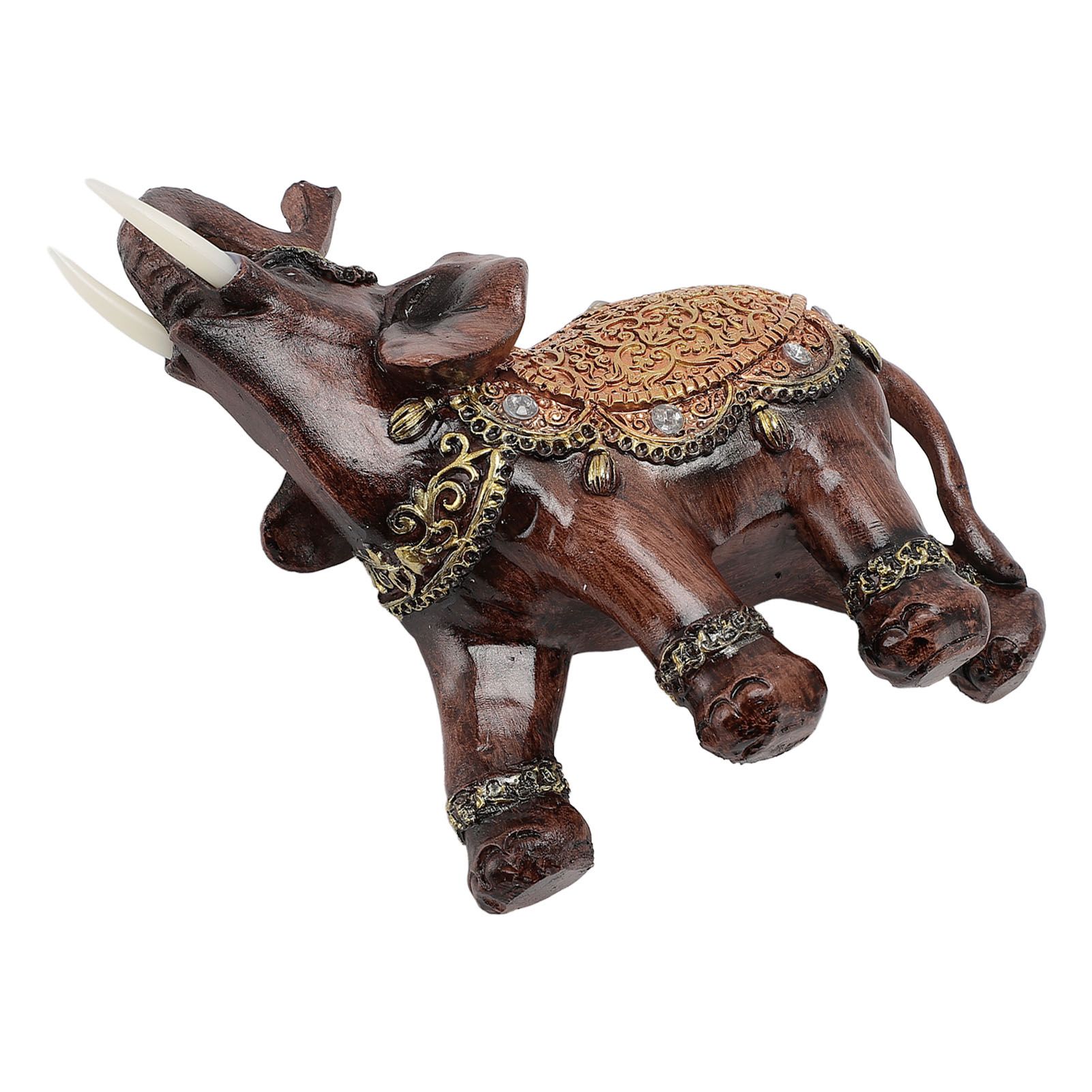 Wealth Lucky Elephant Statue Resin Feng Shui Elephant Figurine Home Decoration view 12