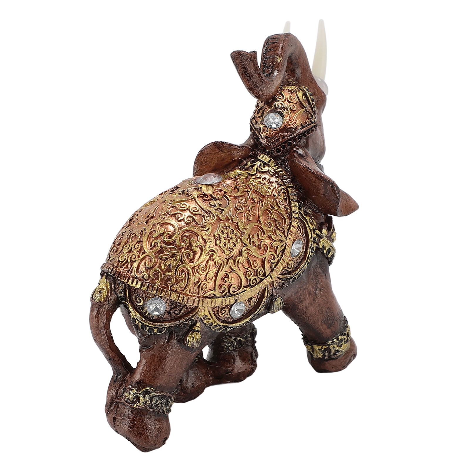 Wealth Lucky Elephant Statue Resin Feng Shui Elephant Figurine Home Decoration view 4