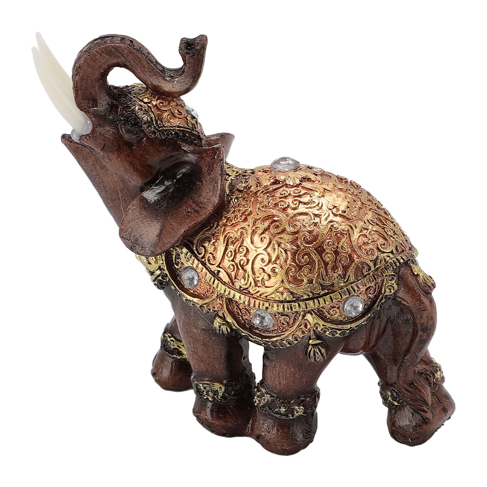 Wealth Lucky Elephant Statue Resin Feng Shui Elephant Figurine Home Decoration view 6