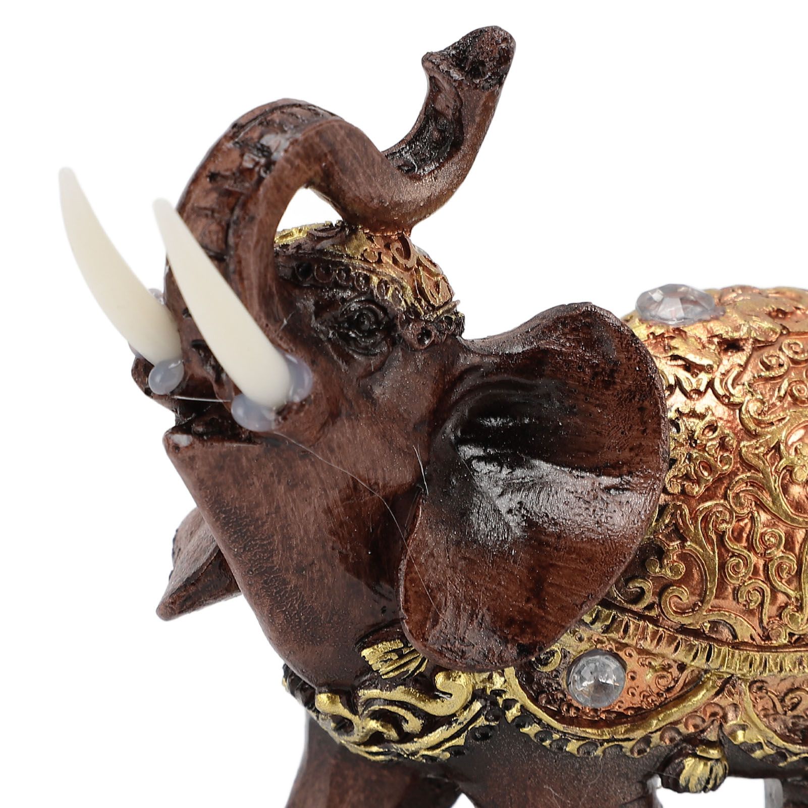 Wealth Lucky Elephant Statue Resin Feng Shui Elephant Figurine Home Decoration view 7