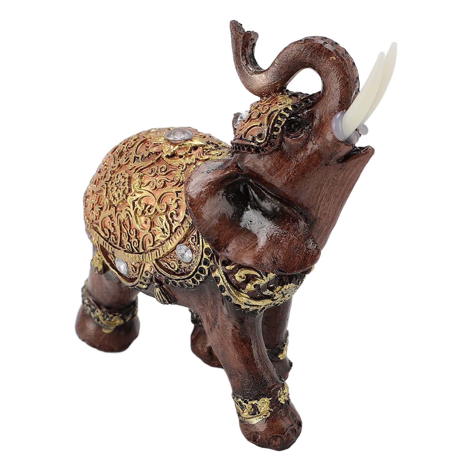 Wealth Lucky Elephant Statue Resin Feng Shui Elephant Figurine Home Decoration view 9