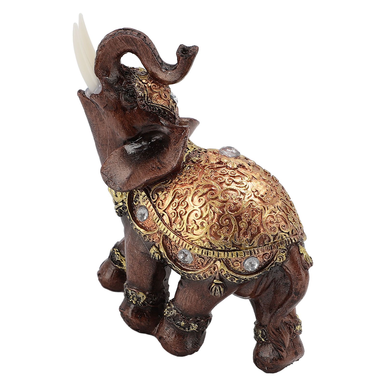 Wealth Lucky Elephant Statue Resin Feng Shui Elephant Figurine Home Decoration view 10