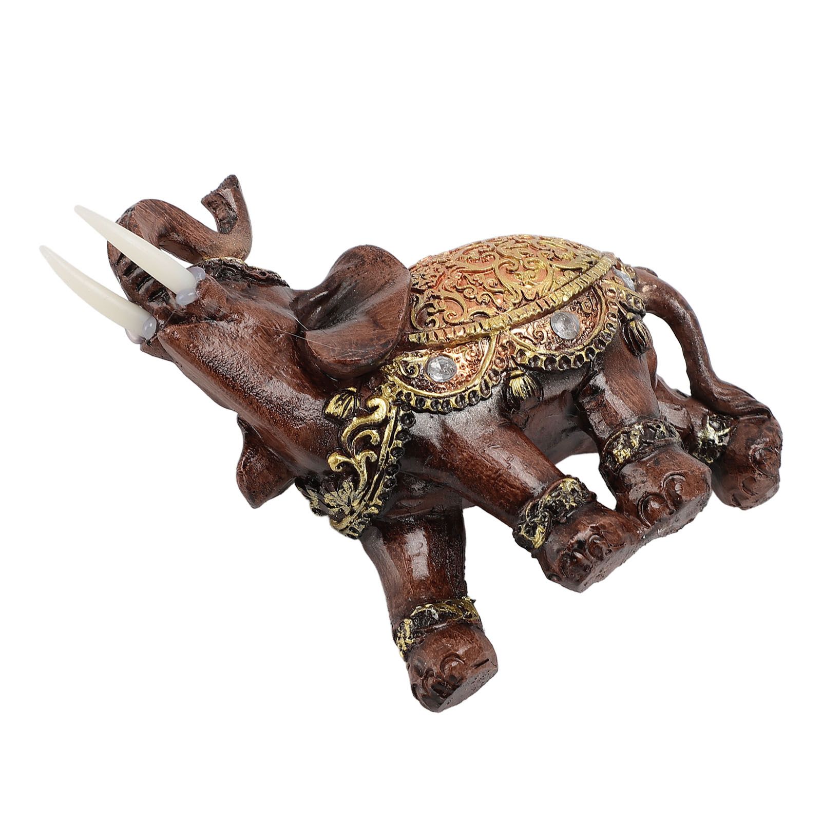Wealth Lucky Elephant Statue Resin Feng Shui Elephant Figurine Home Decoration view 12