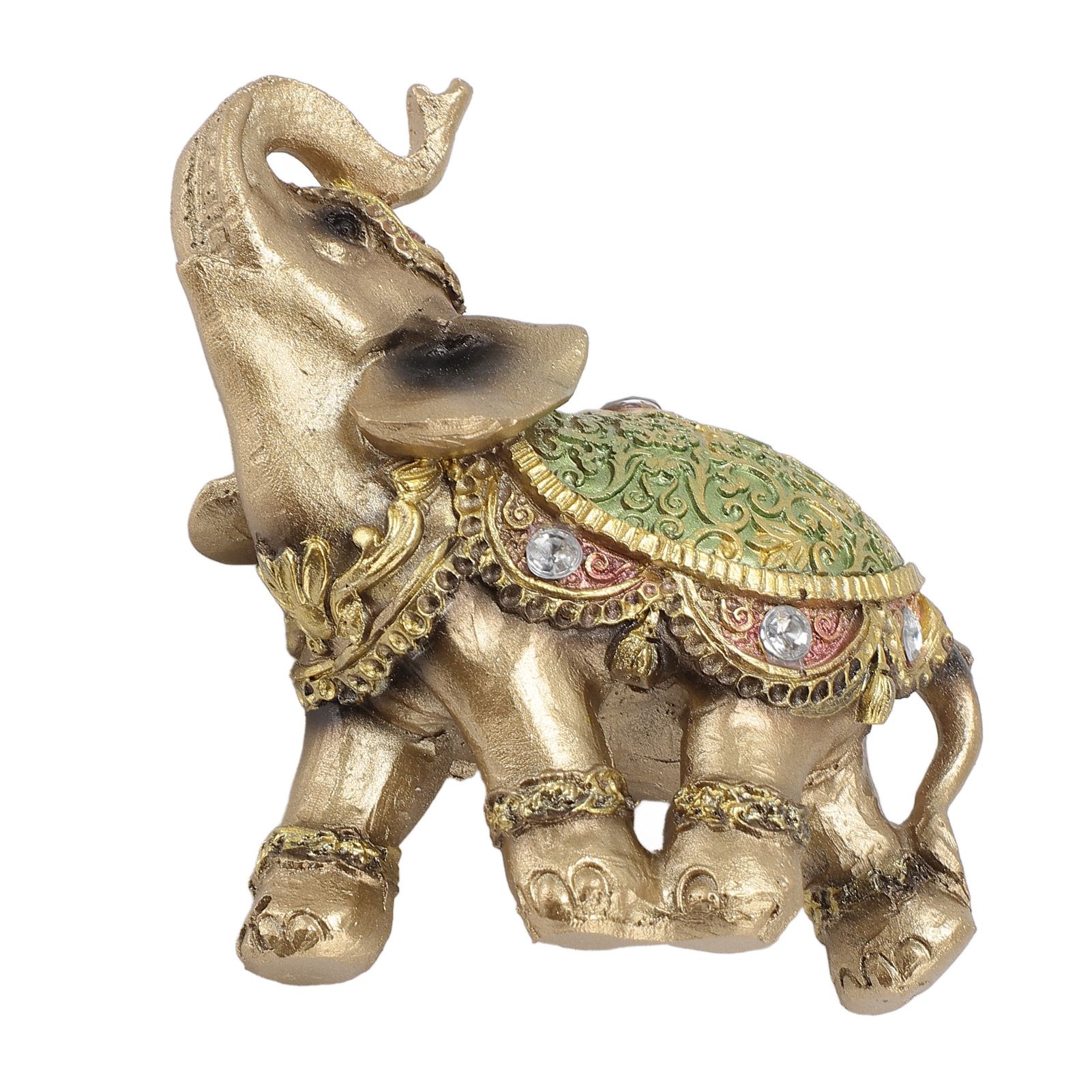 Elephant Statue Wealth Lucky Feng Shui Elephant Figurine Home Decor House — image 1