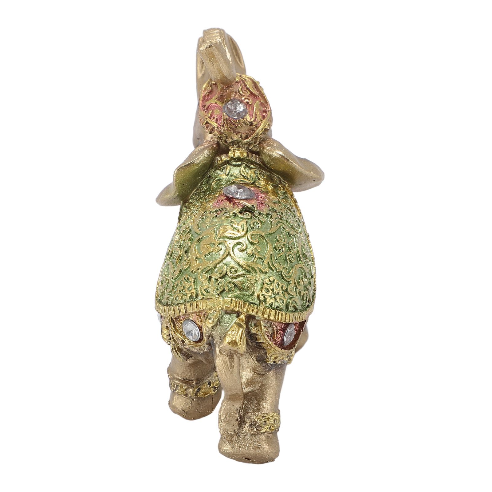 Elephant Statue Wealth Lucky Feng Shui Elephant Figurine Home Decor House view 12