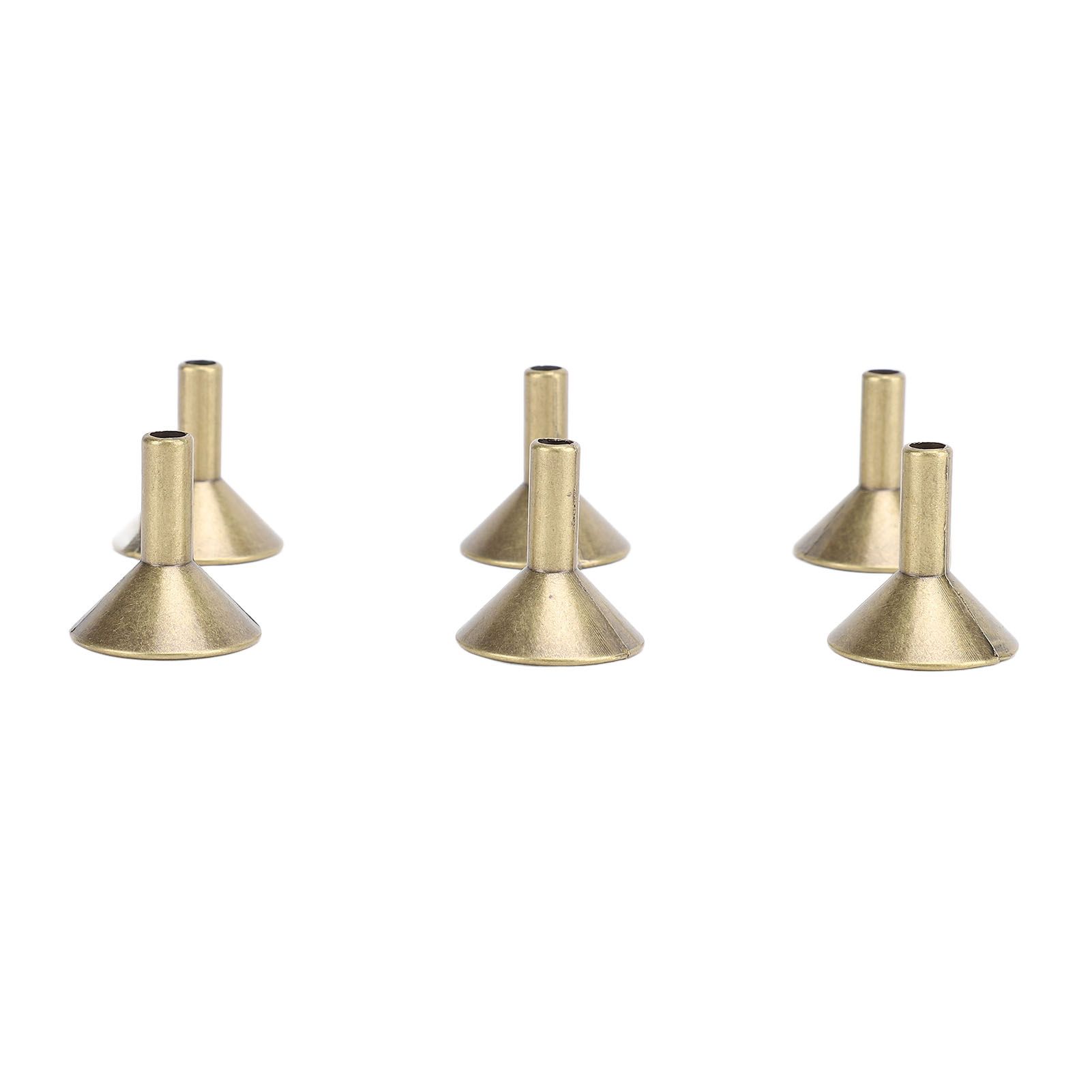 100pcs Funnel Shape Incense Cone Tray Alloy Incense Stick Rack Metal Cone view 4