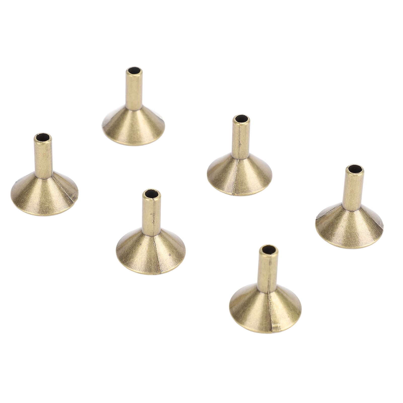 100pcs Funnel Shape Incense Cone Tray Alloy Incense Stick Rack Metal Cone view 6