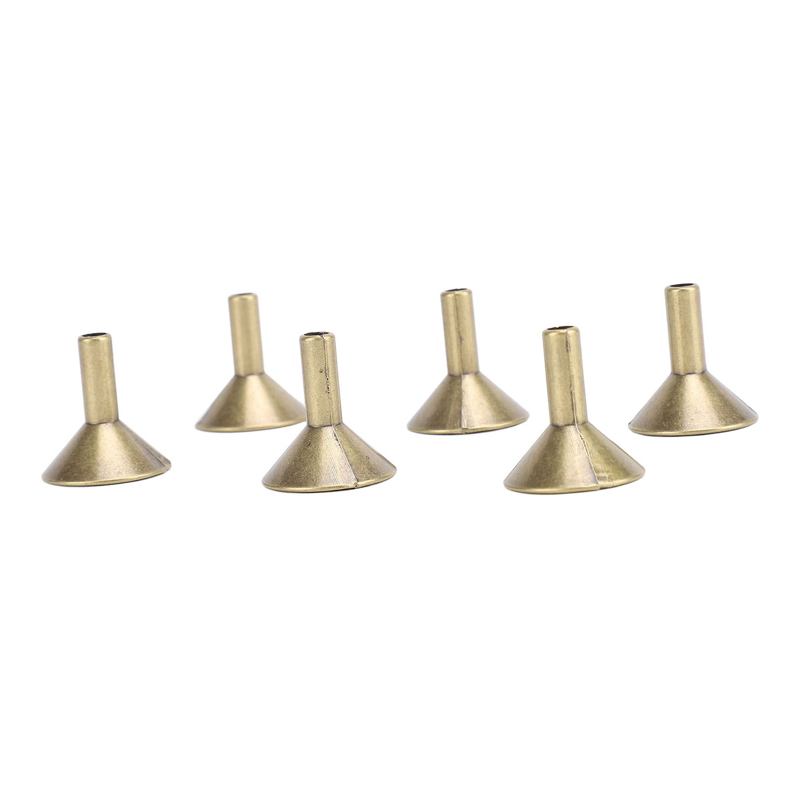 100pcs Funnel Shape Incense Cone Tray Alloy Incense Stick Rack Metal Cone view 9