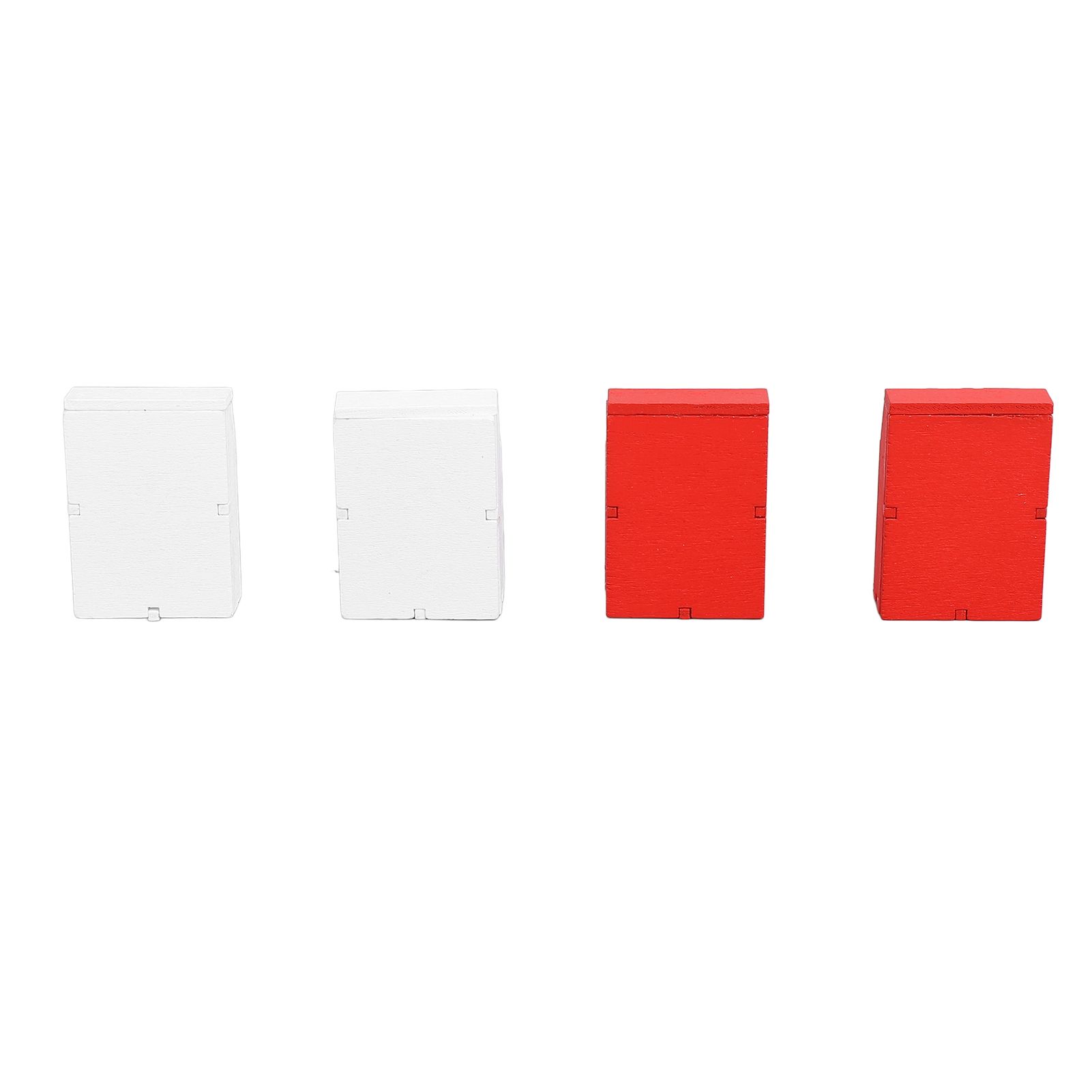 10Pcs Decorative Mailbox Outdoors Furniture Wooden Kids House Toy Mini Home view 12