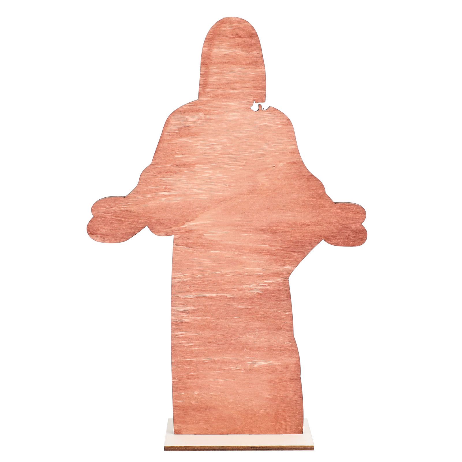 Easter Story Decoration Wooden Figure Ornament Easter Table Ornament Craft for view 2