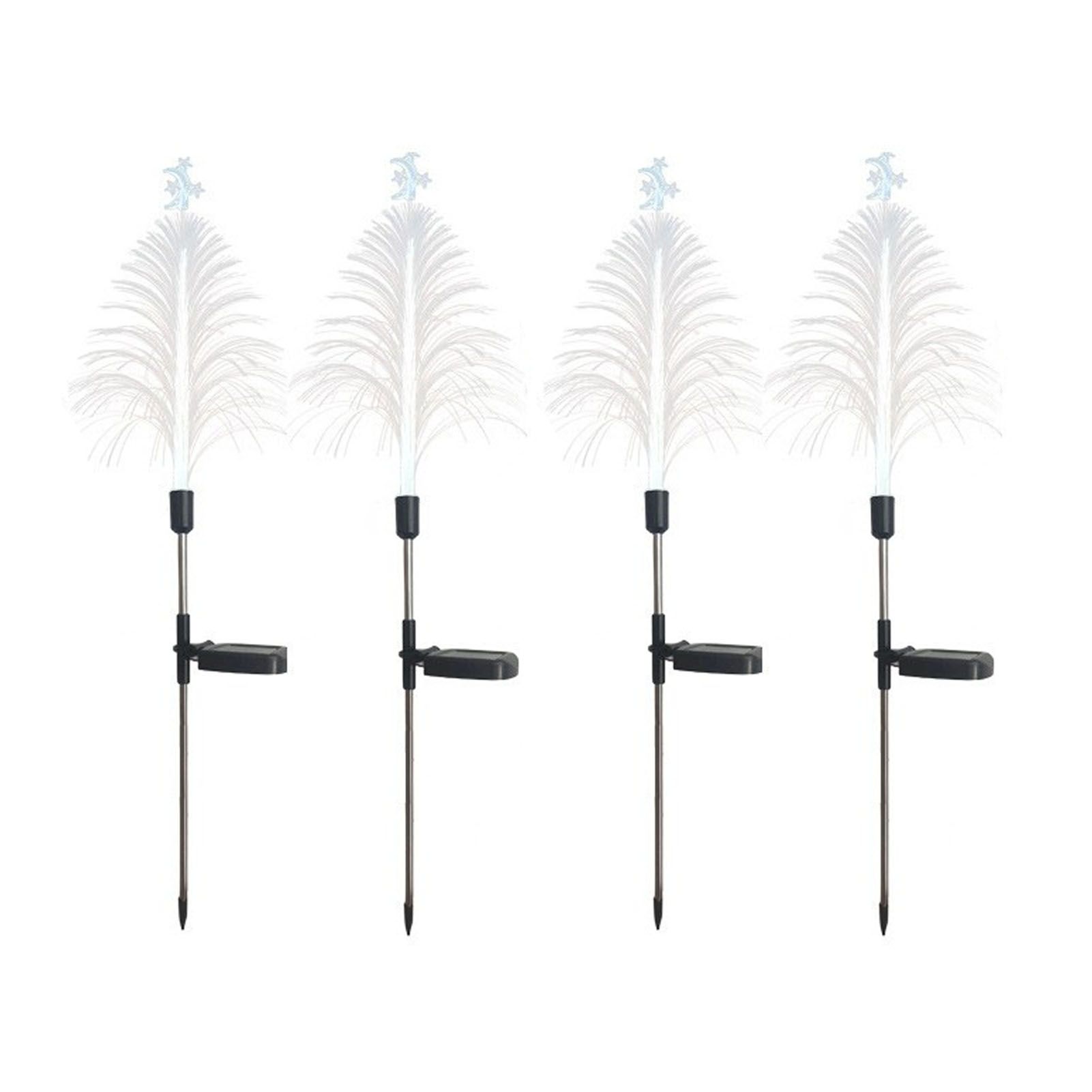 Optical Fiber Solar Light 7 Color Changing IP65 Water Proof Energy Saving view 2