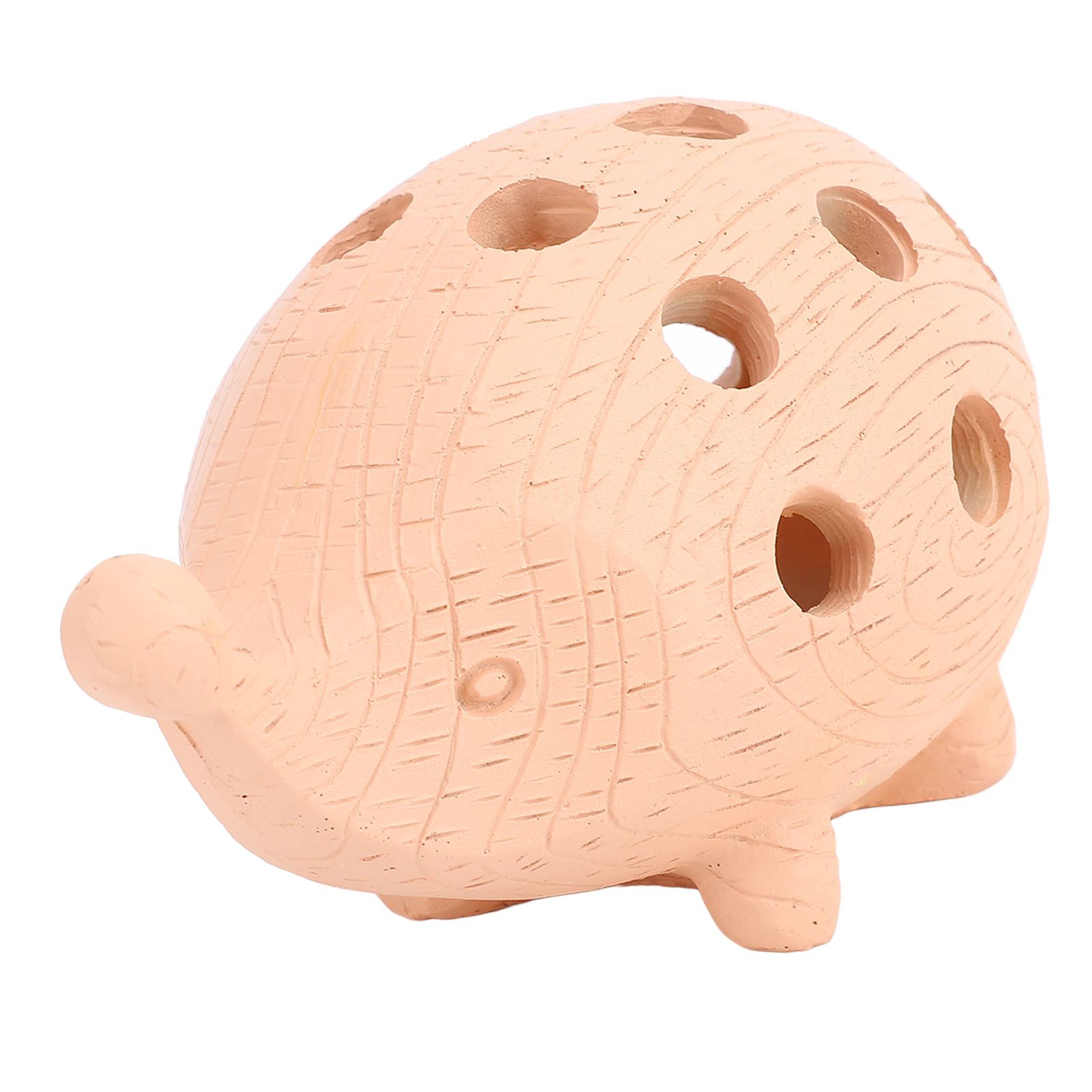 Hedgehog Wooden Pen Pencil Holder Cute Resin Animal Ornament Home Office Desk view 9