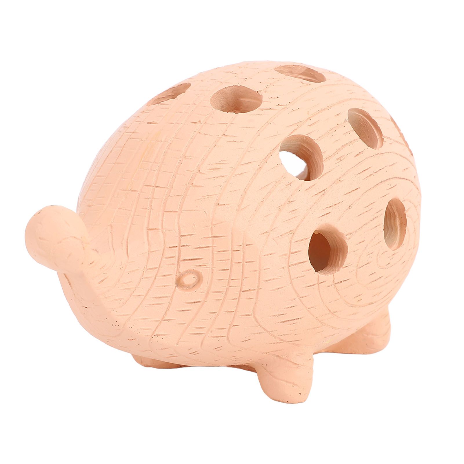Hedgehog Wooden Pen Pencil Holder Cute Resin Animal Ornament Home Office Desk view 10