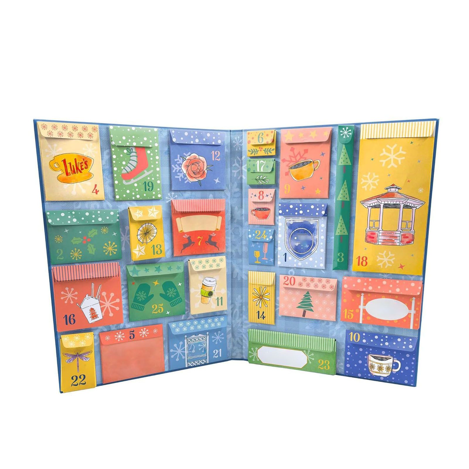 Advent Calendar Xmas Festival Countdown Calendar Paper Gift Book for Collector view 2