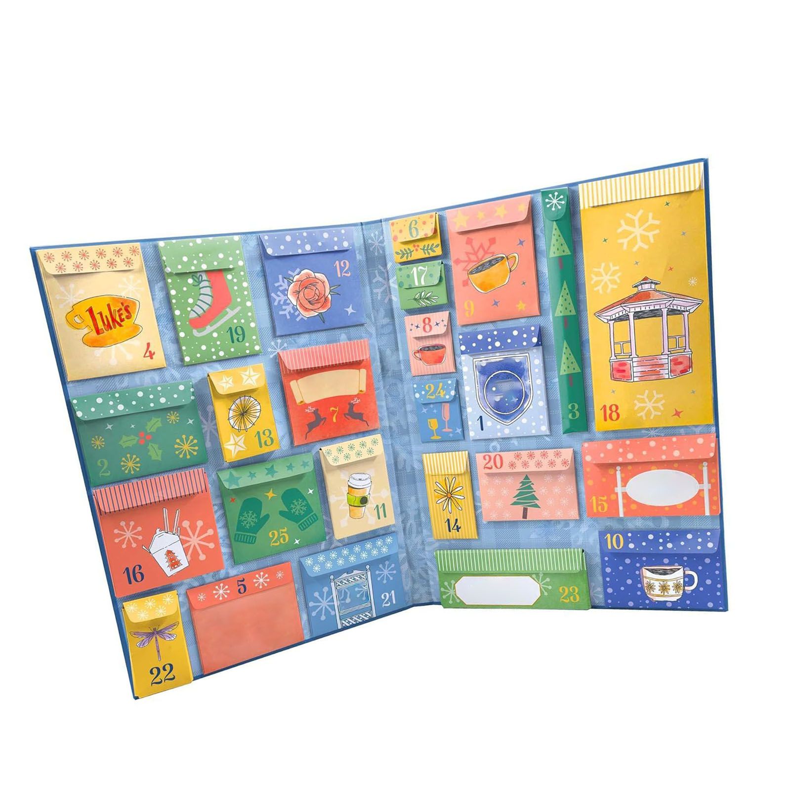 Advent Calendar Xmas Festival Countdown Calendar Paper Gift Book for Collector view 3
