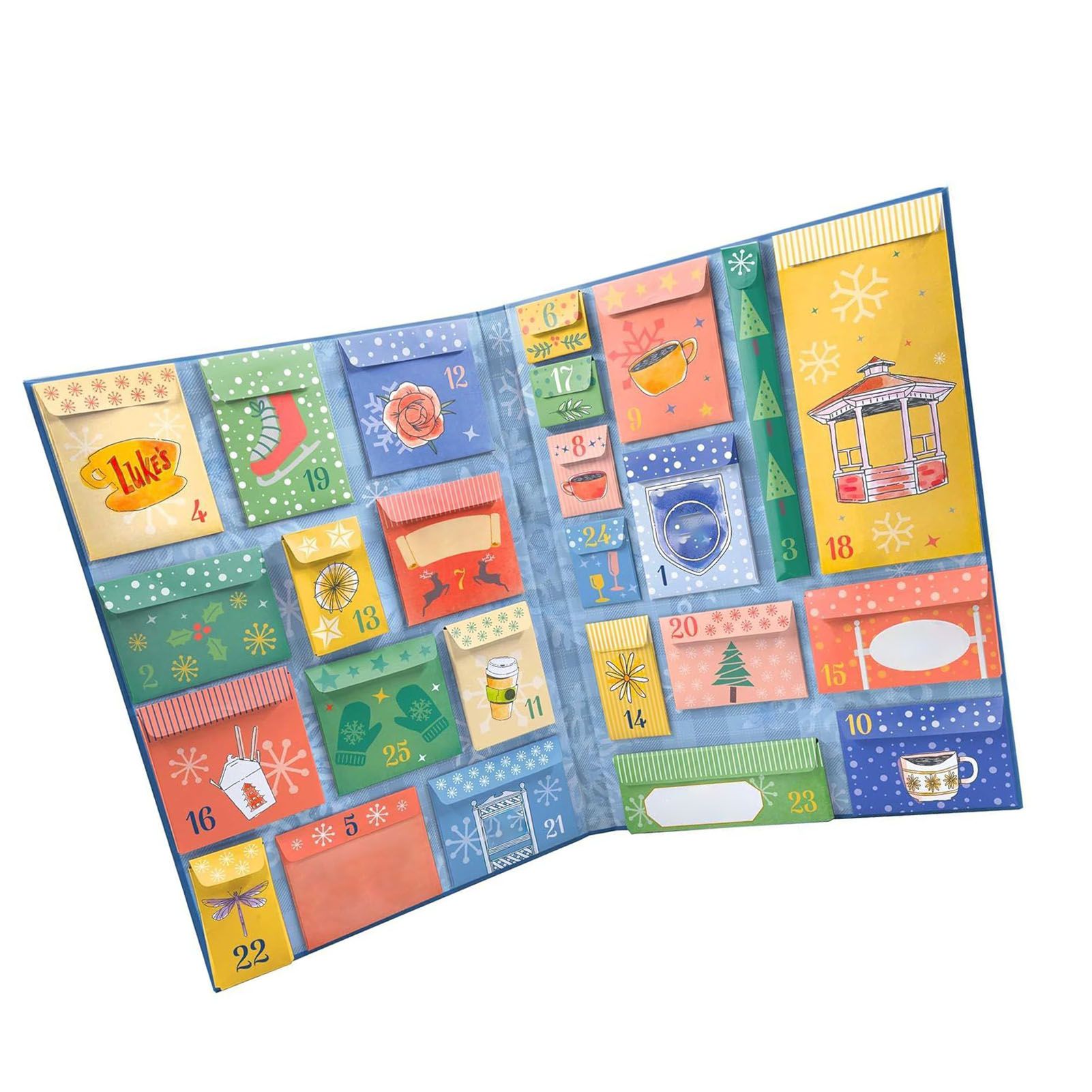 Advent Calendar Xmas Festival Countdown Calendar Paper Gift Book for Collector view 8