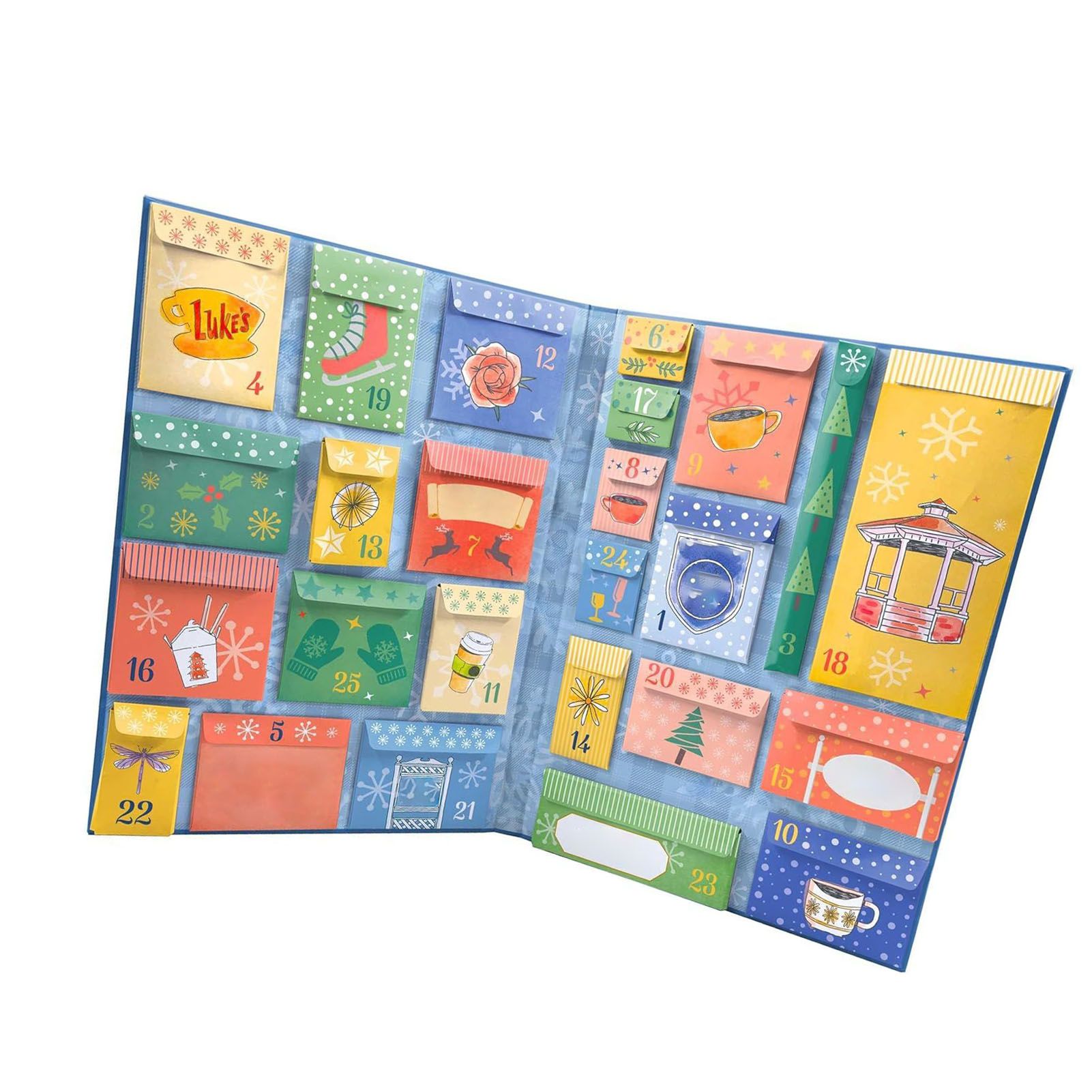 Advent Calendar Xmas Festival Countdown Calendar Paper Gift Book for Collector view 5