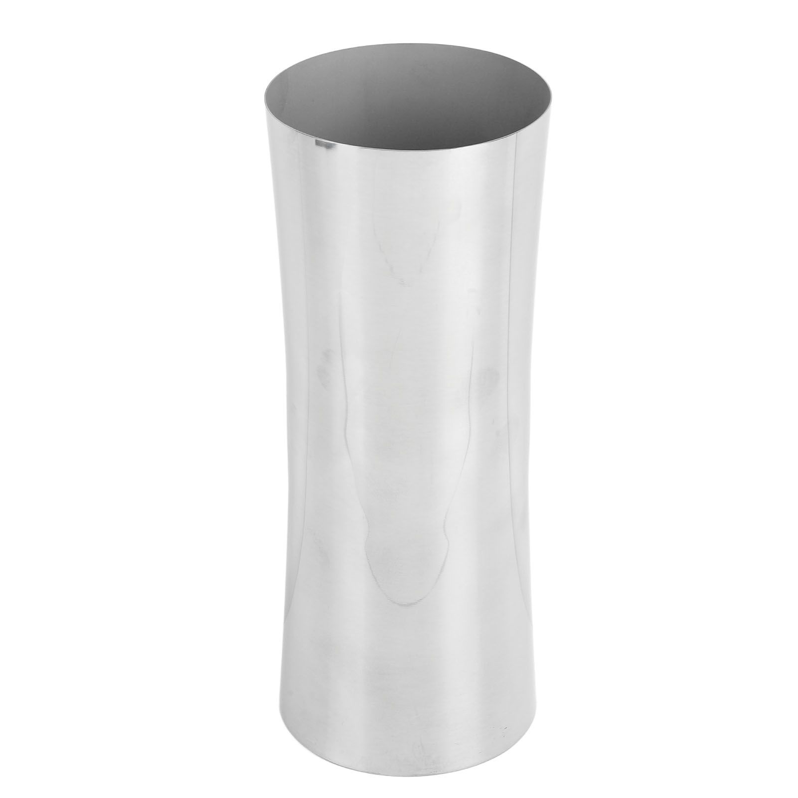 Tall Vase 304 Stainless Steel Silver Color Waist Shaped Flower Arrangement — image 1