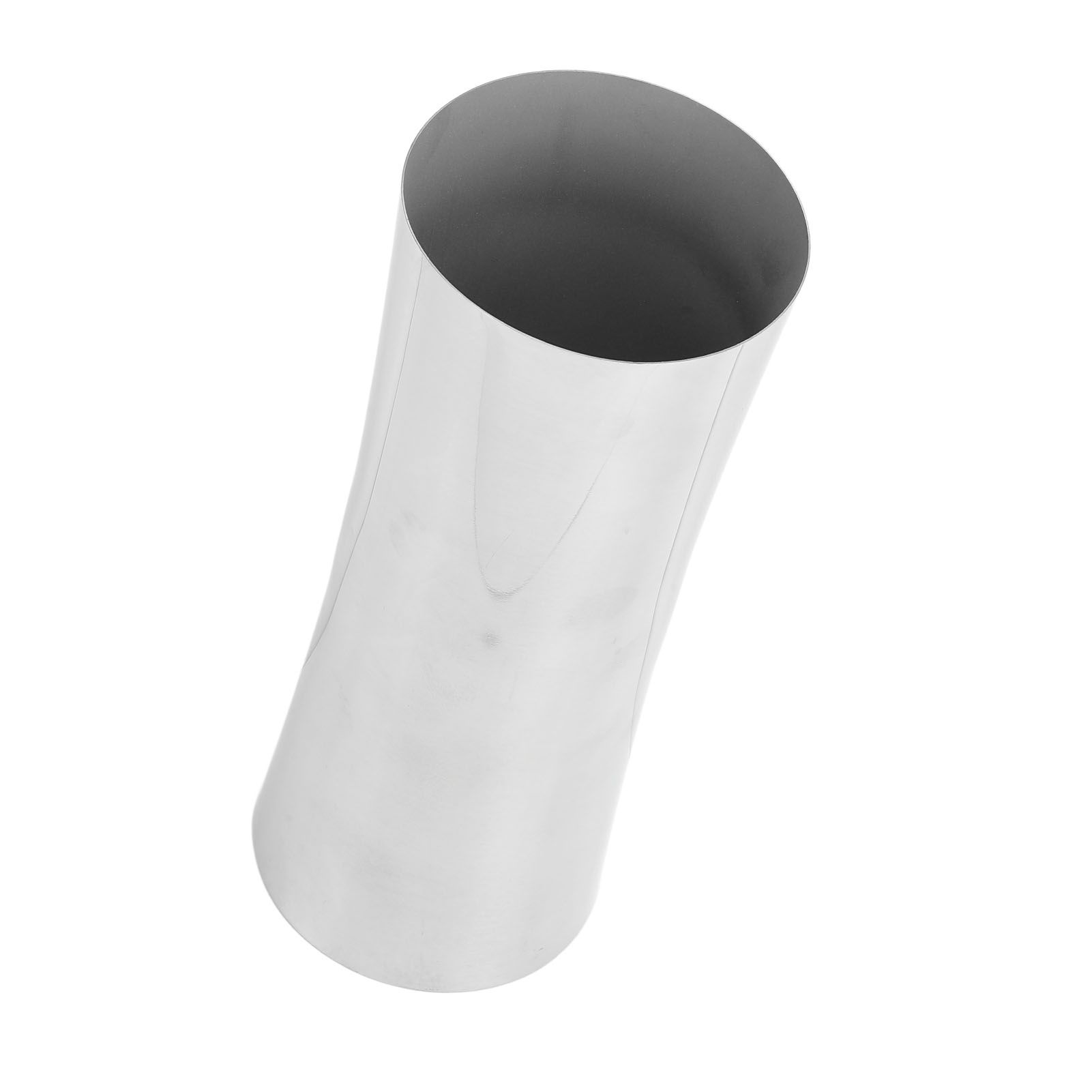 Tall Vase 304 Stainless Steel Silver Color Waist Shaped Flower Arrangement view 9