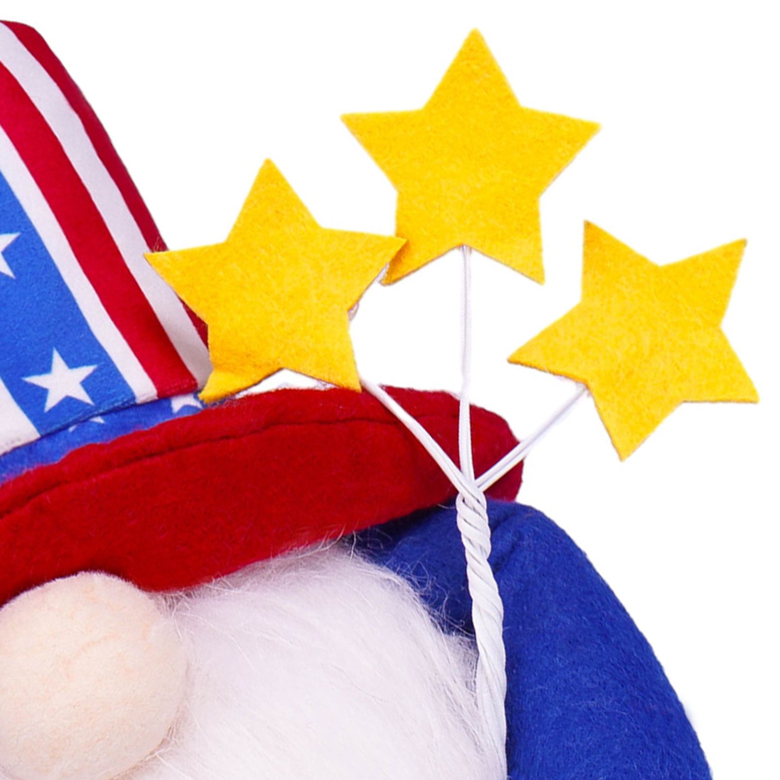 4th of July Patriotic Gnome Decoration Fabric Independence Day Dwarf Doll for view 2