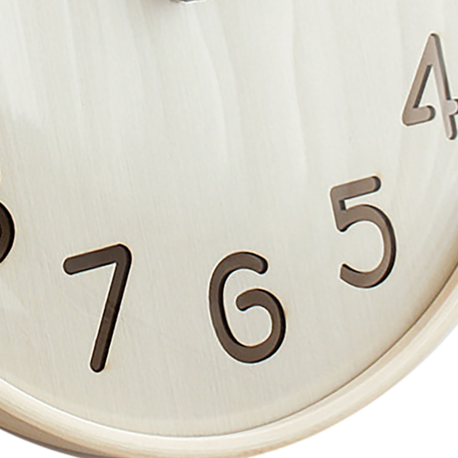 12 Inch Wooden Wall Clock Silent Non Ticking Wall Clock Battery Operated Round view 2