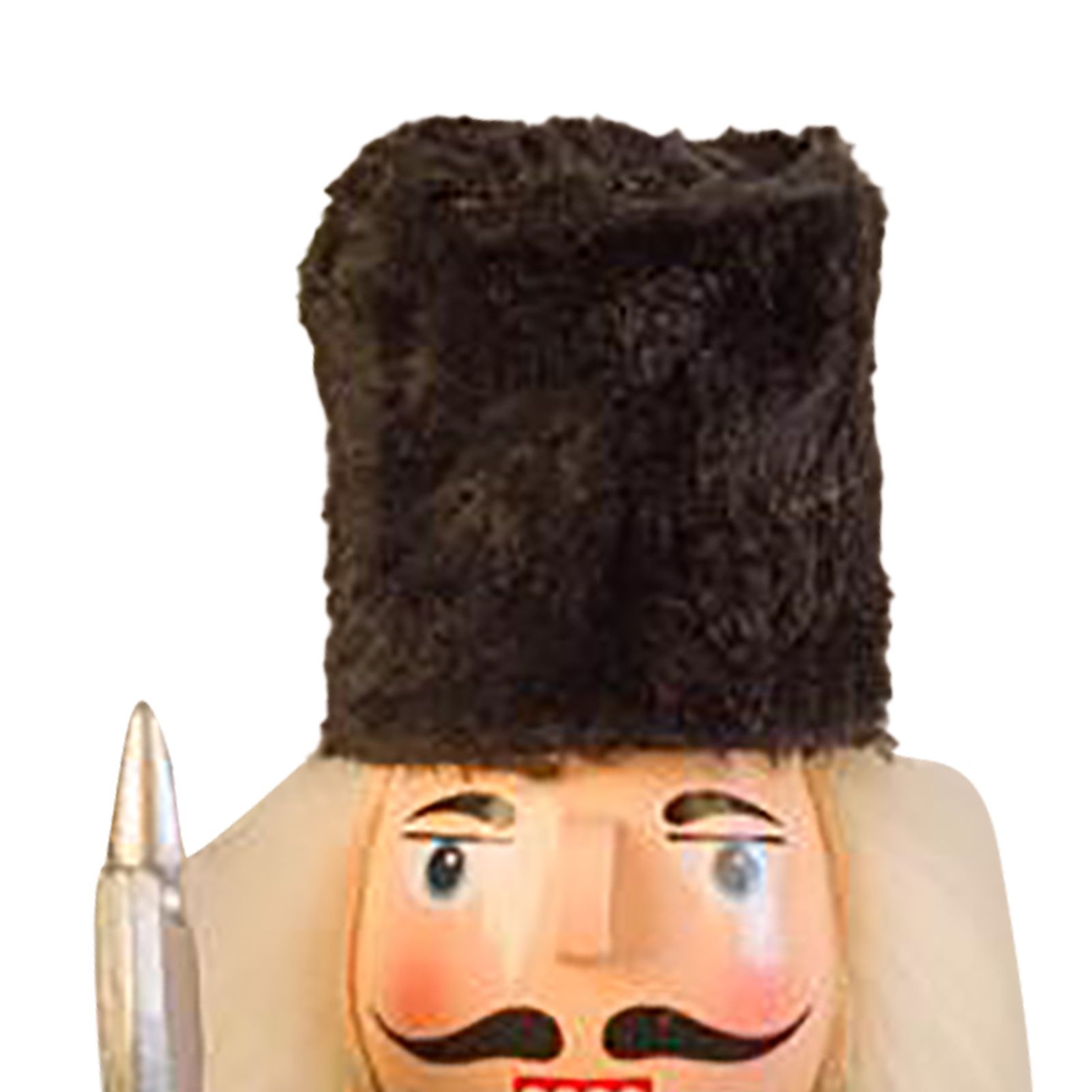 Nutcracker Figurine Exquisite Xmas Themed Wooden Nutcracker Ornament for Wine view 7