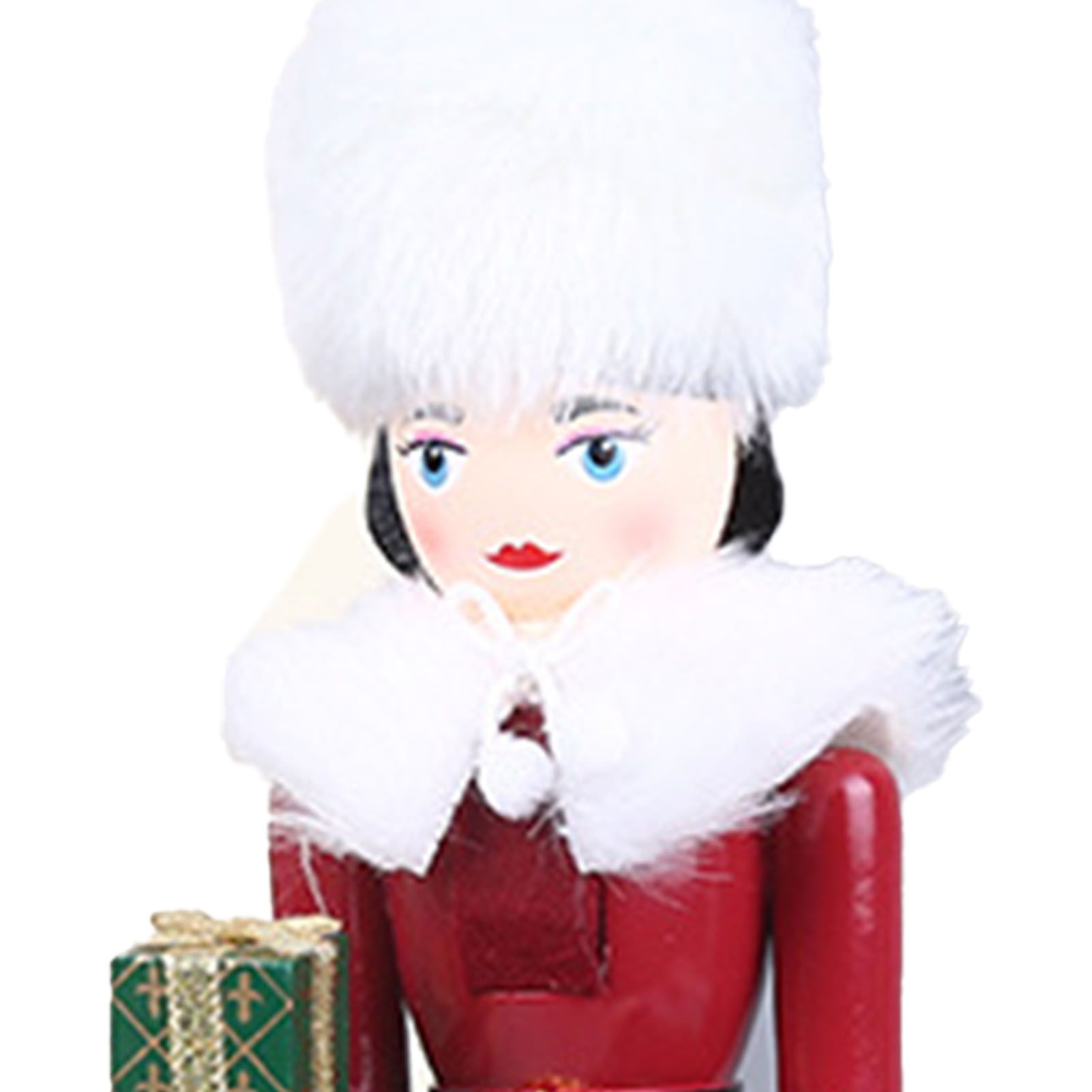 Xmas Wooden Nutcracker Home Decoration Cute Vivid Woodem Xmas Nutcracker view 2