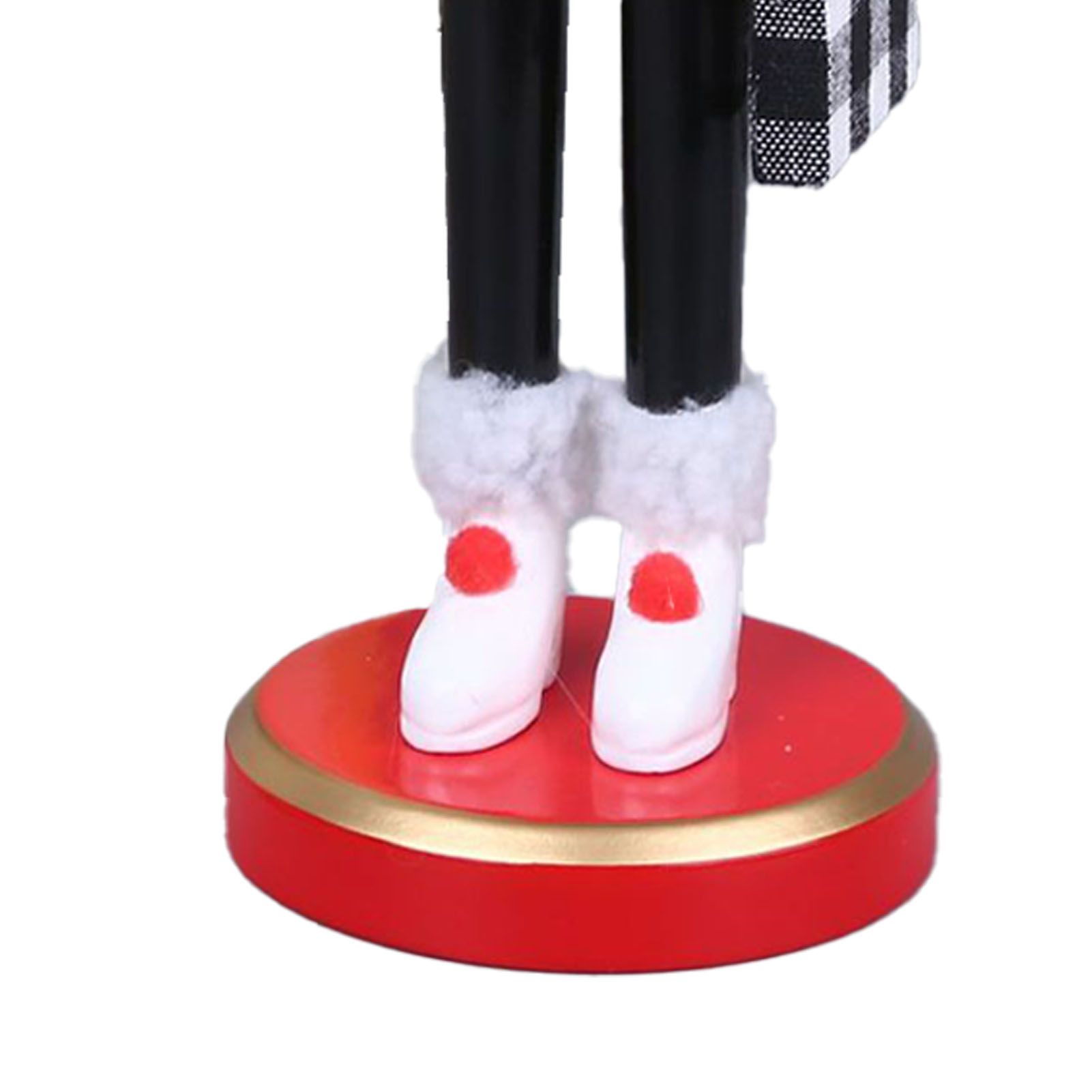 Xmas Wooden Nutcracker Home Decoration Cute Vivid Woodem Xmas Nutcracker view 5