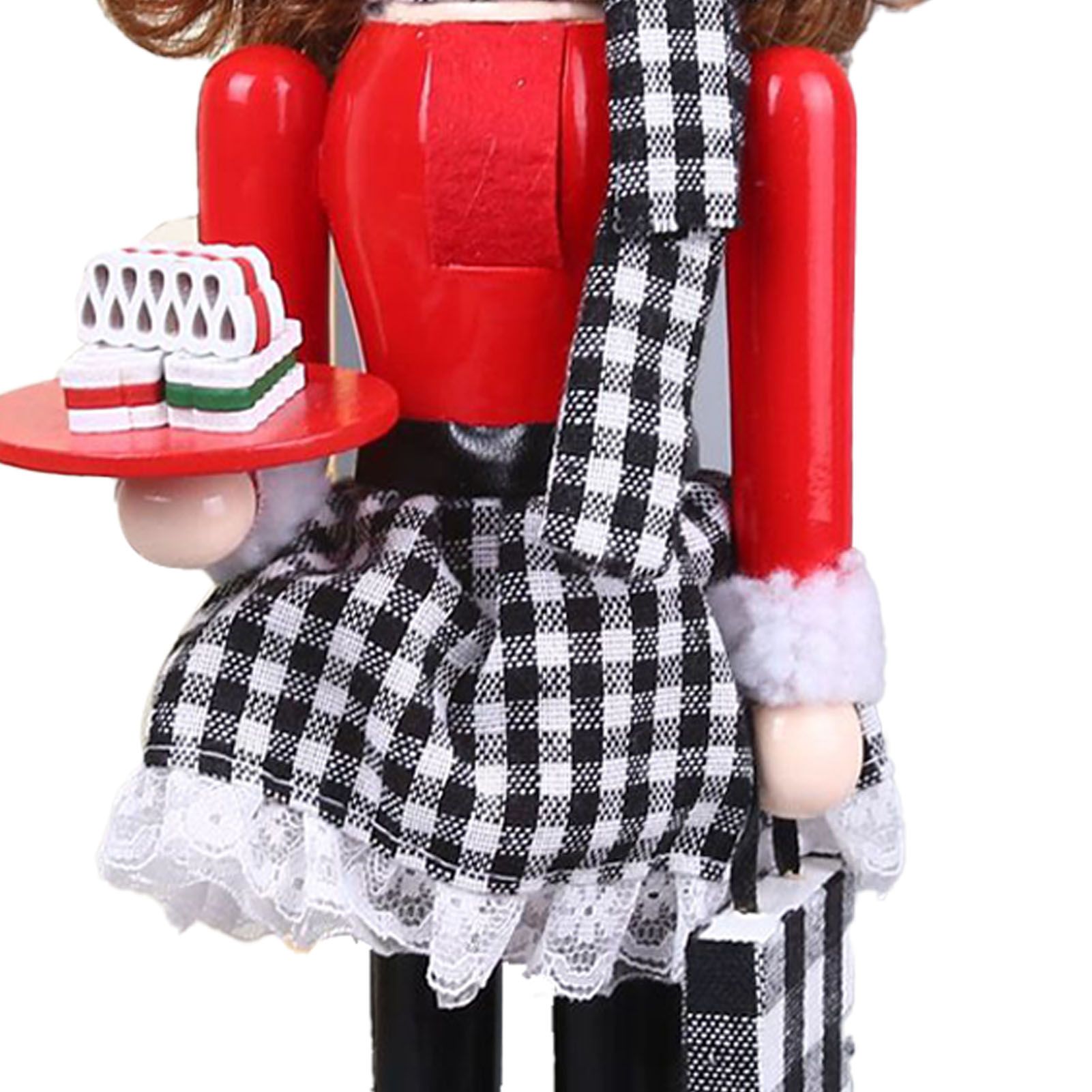 Xmas Wooden Nutcracker Home Decoration Cute Vivid Woodem Xmas Nutcracker view 7
