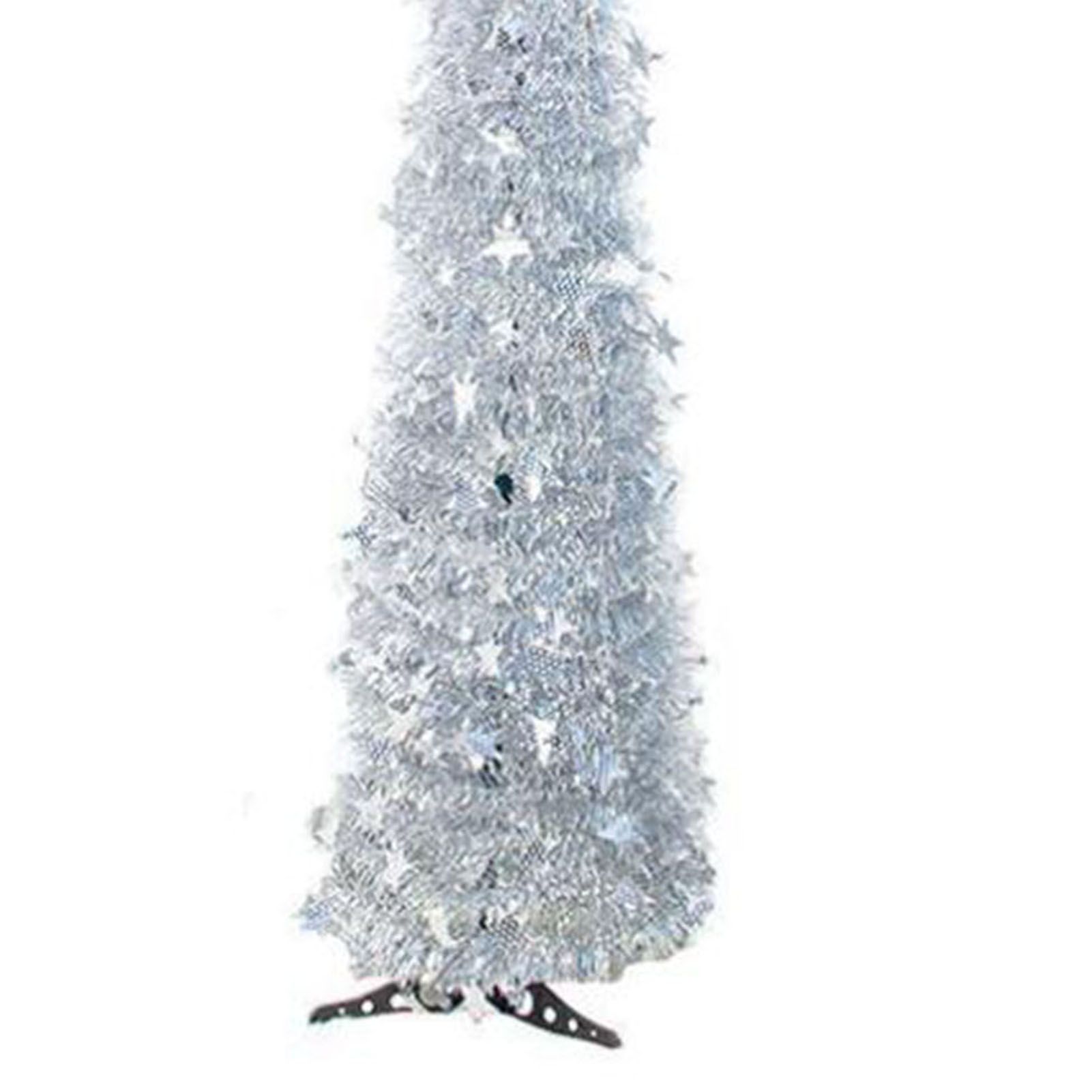 Xmas Tree PVC Star Glitter Festive Foldable Xmas Tree Figurine Decoration for view 2
