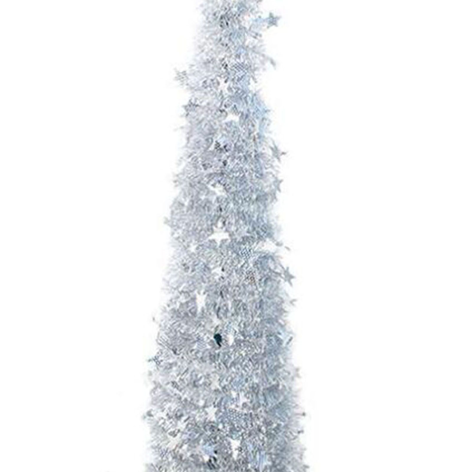 Xmas Tree PVC Star Glitter Festive Foldable Xmas Tree Figurine Decoration for view 5