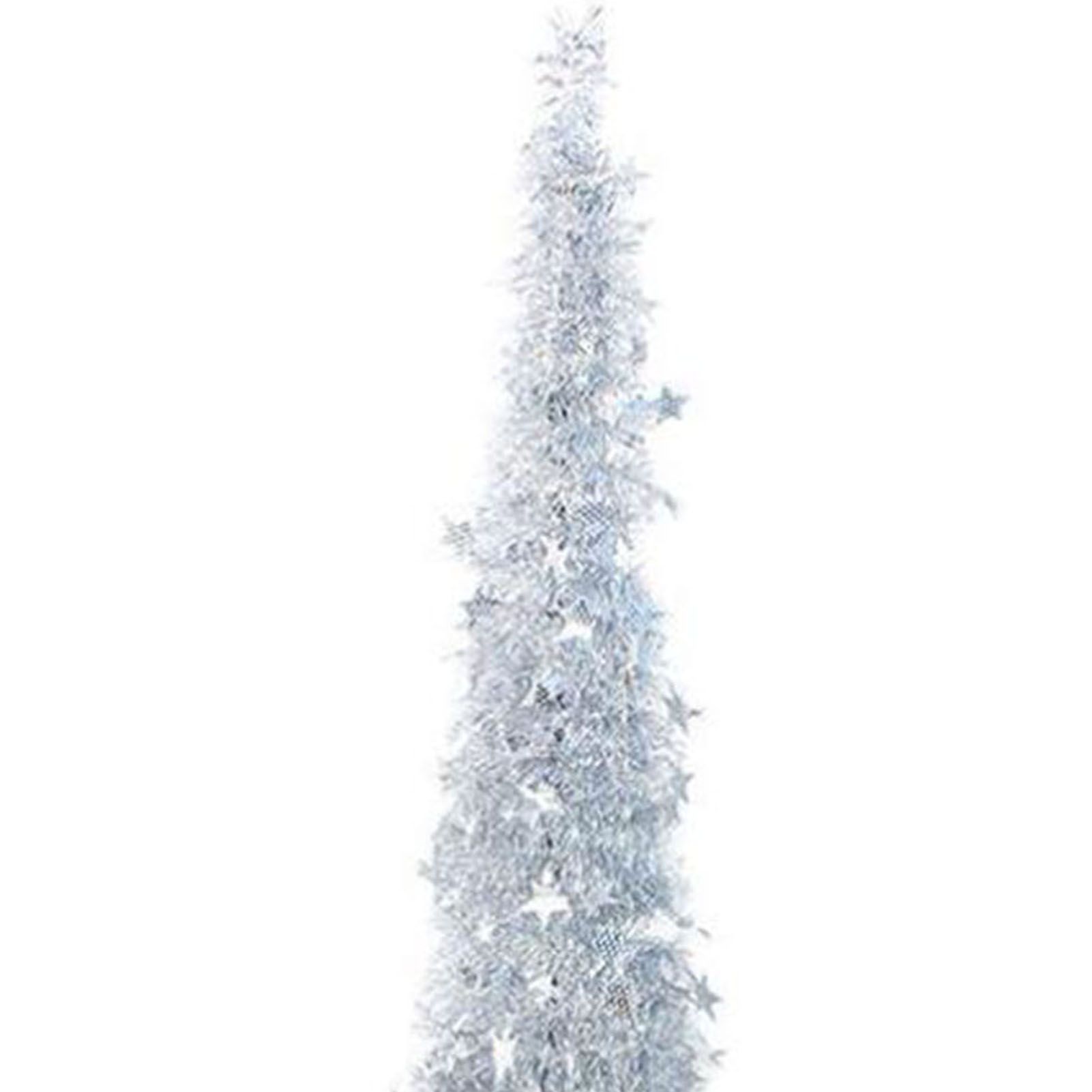 Xmas Tree PVC Star Glitter Festive Foldable Xmas Tree Figurine Decoration for view 7