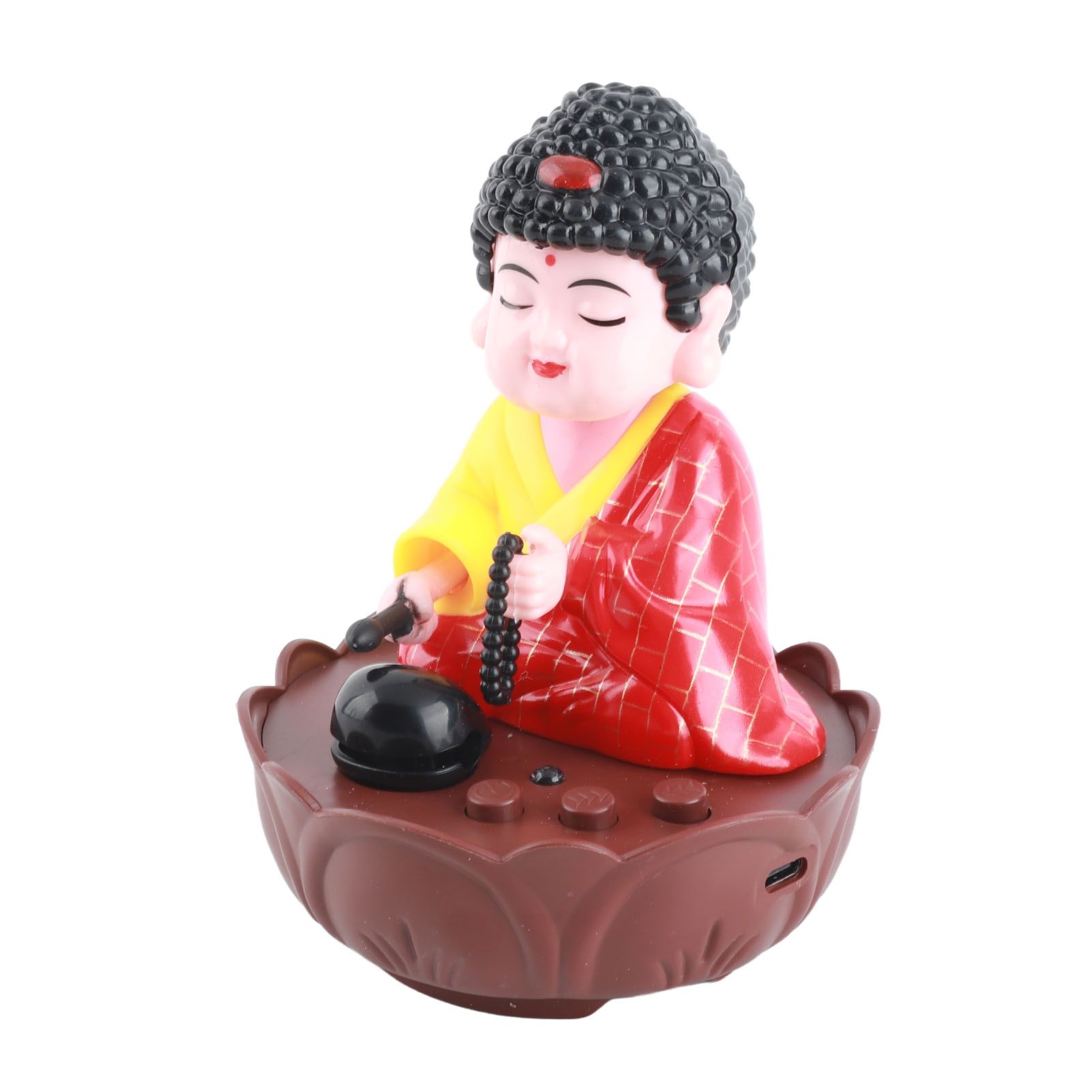 Nodding Chanting Joss Figurine Statue with Music Car Dashboard Display Joss view 8