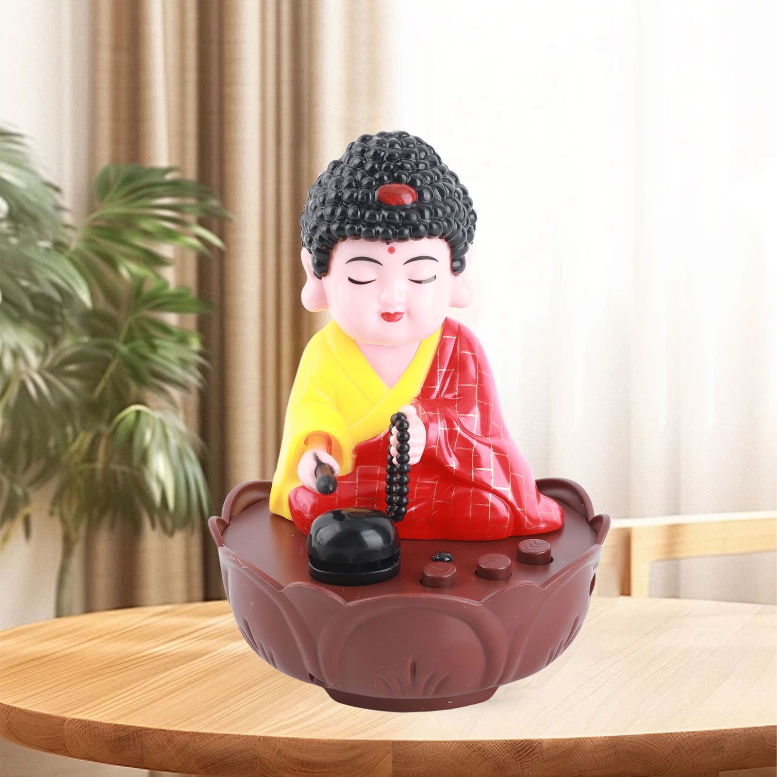 Nodding Chanting Joss Figurine Statue with Music Car Dashboard Display Joss view 11