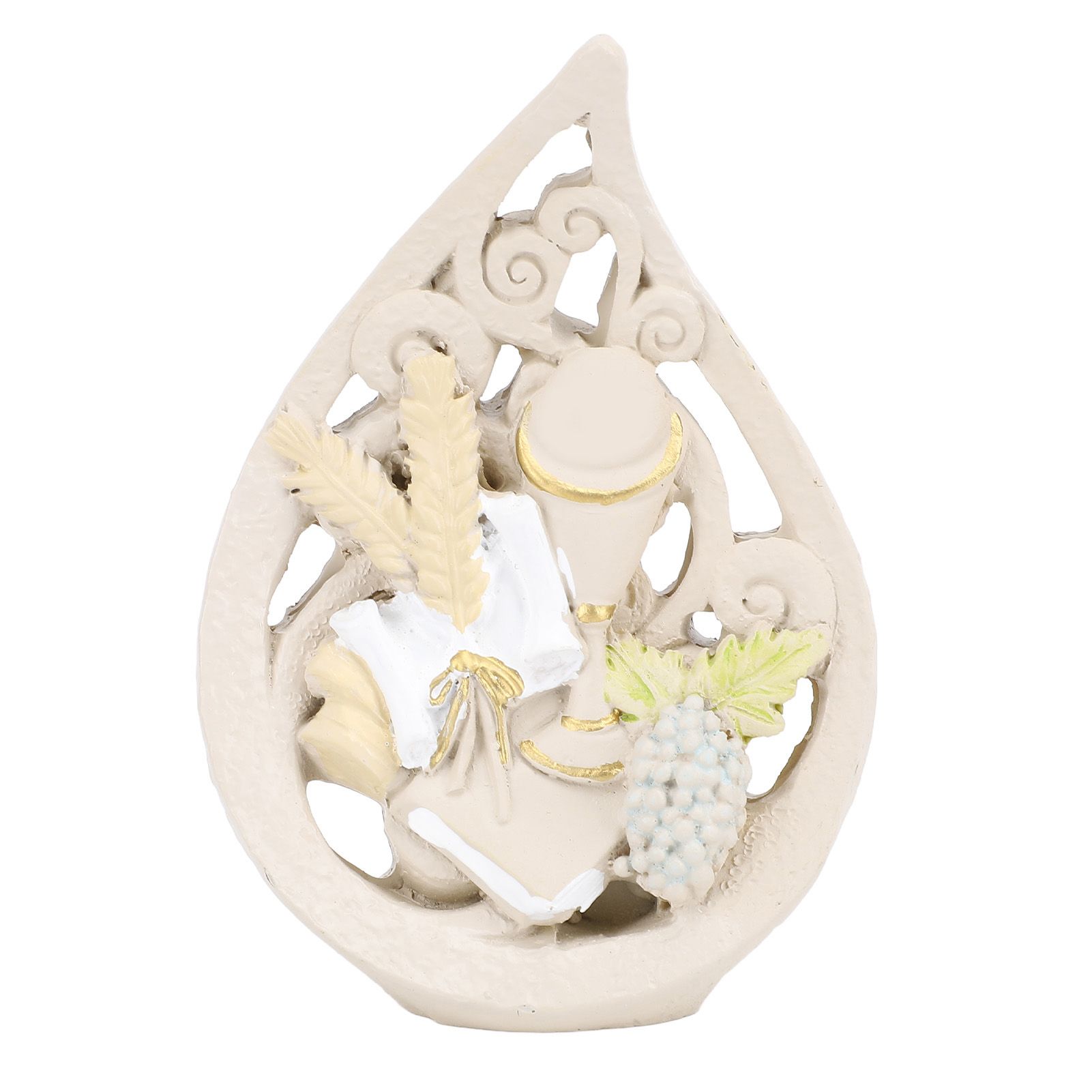 Flame Shape Communion Decoration Resin Flame Ornament Religious Figurine view 3