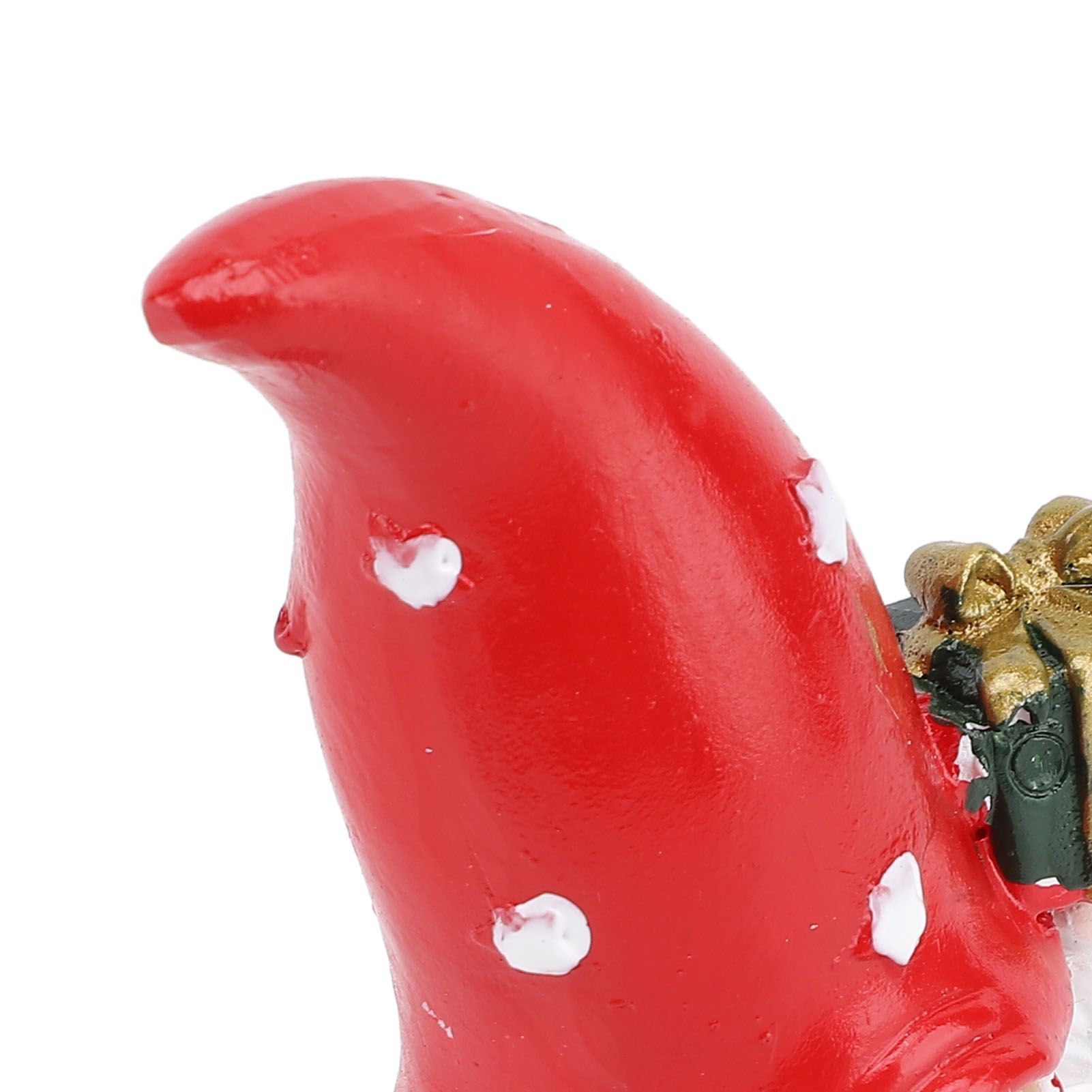 Cute Dwarf Statue Resin Gnome Holiday Decorations for Home Office Tabletop view 2