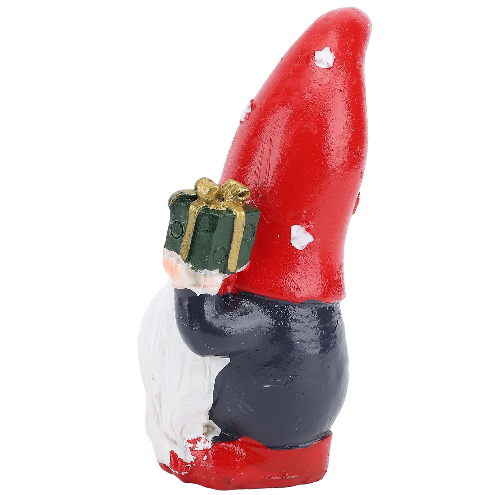 Cute Dwarf Statue Resin Gnome Holiday Decorations for Home Office Tabletop view 9