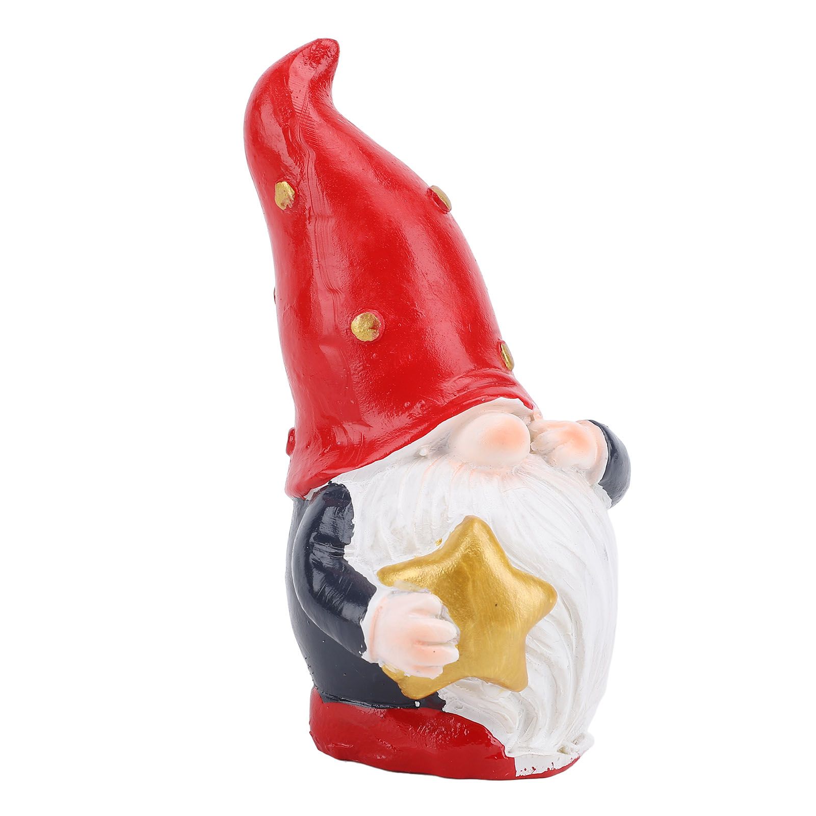 Cute Dwarf Statue Resin Gnome Holiday Decorations for Home Office Tabletop view 9