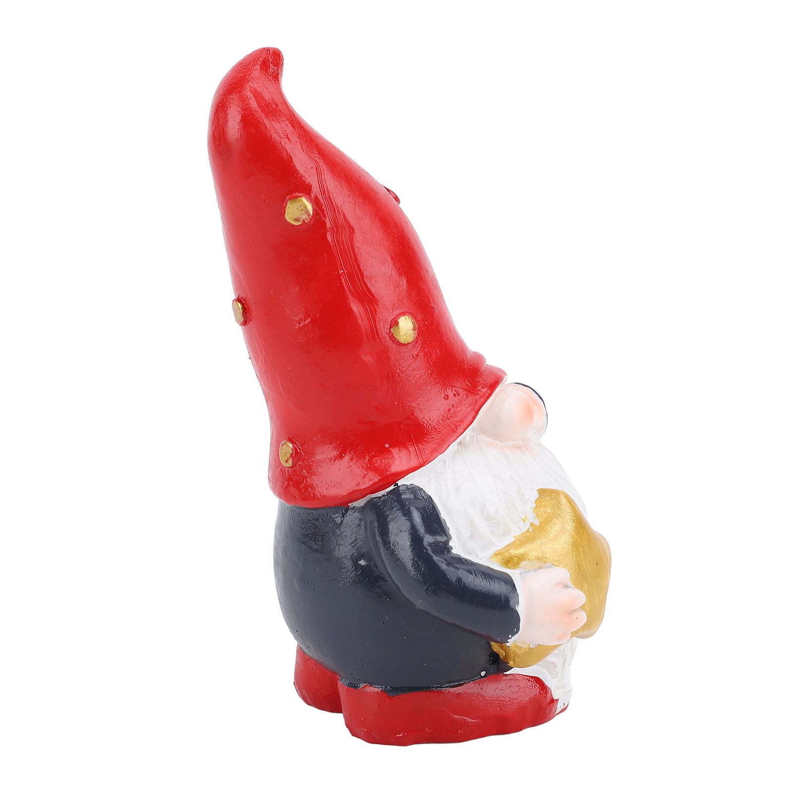 Cute Dwarf Statue Resin Gnome Holiday Decorations for Home Office Tabletop view 10