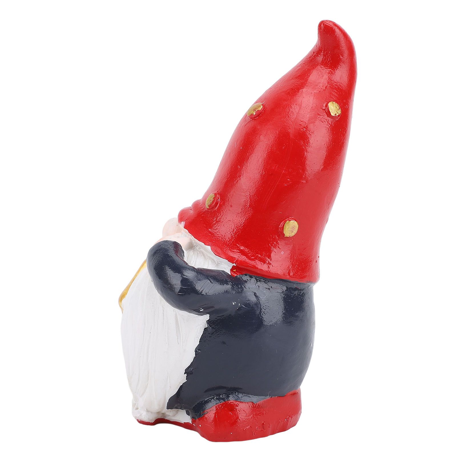 Cute Dwarf Statue Resin Gnome Holiday Decorations for Home Office Tabletop view 11