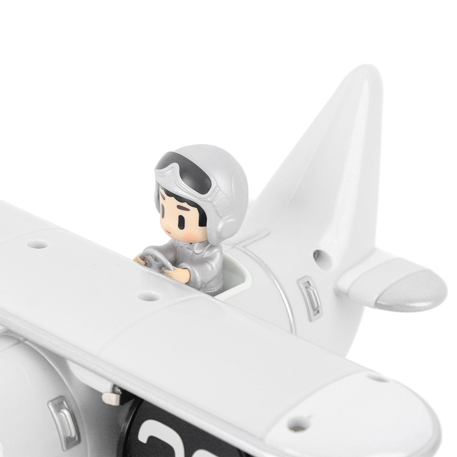 Airplane Flip Clock 12 Hours Retro Battery Powered Auto Flip Desk Clock for view 7