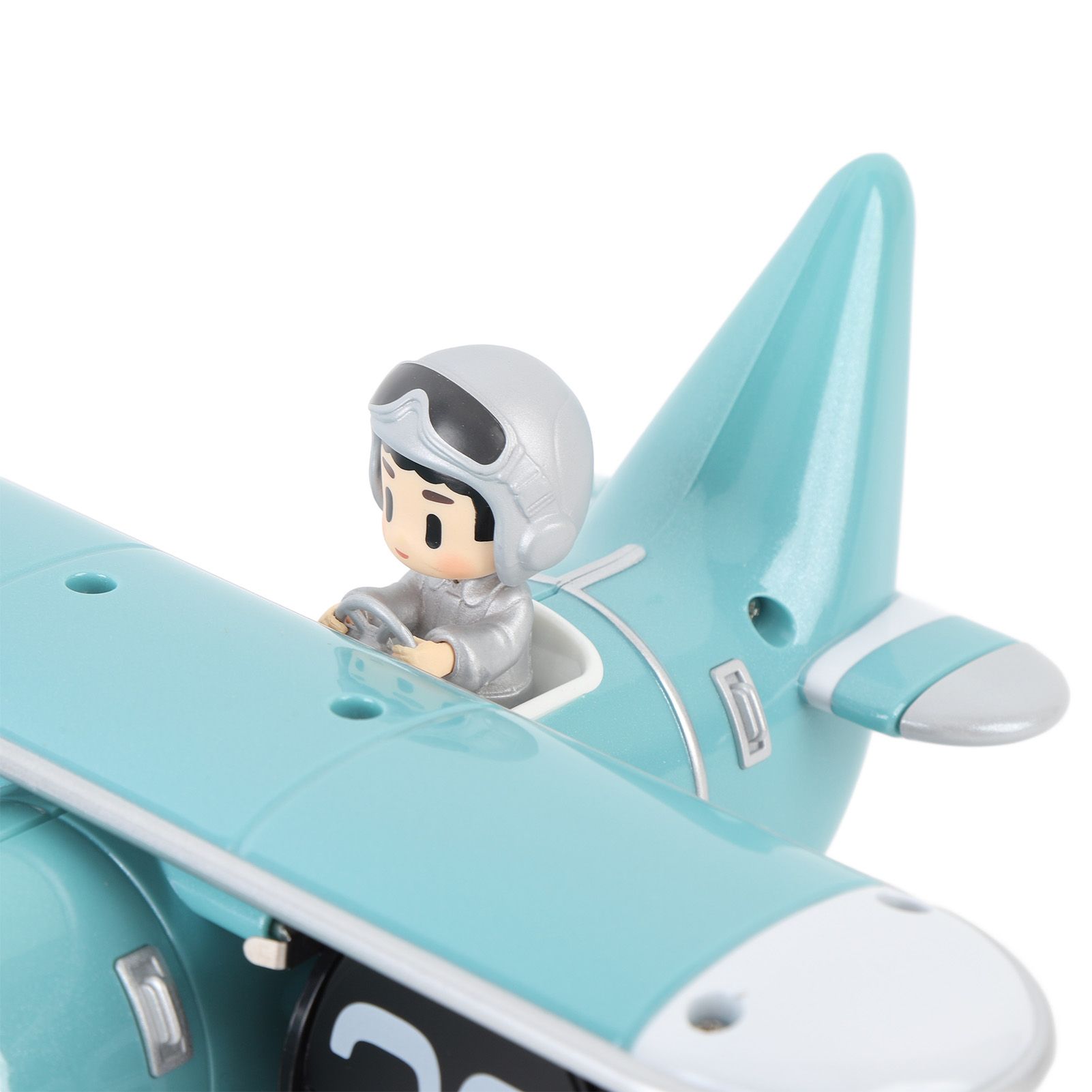Airplane Flip Clock 12 Hours Retro Battery Powered Auto Flip Desk Clock for view 7